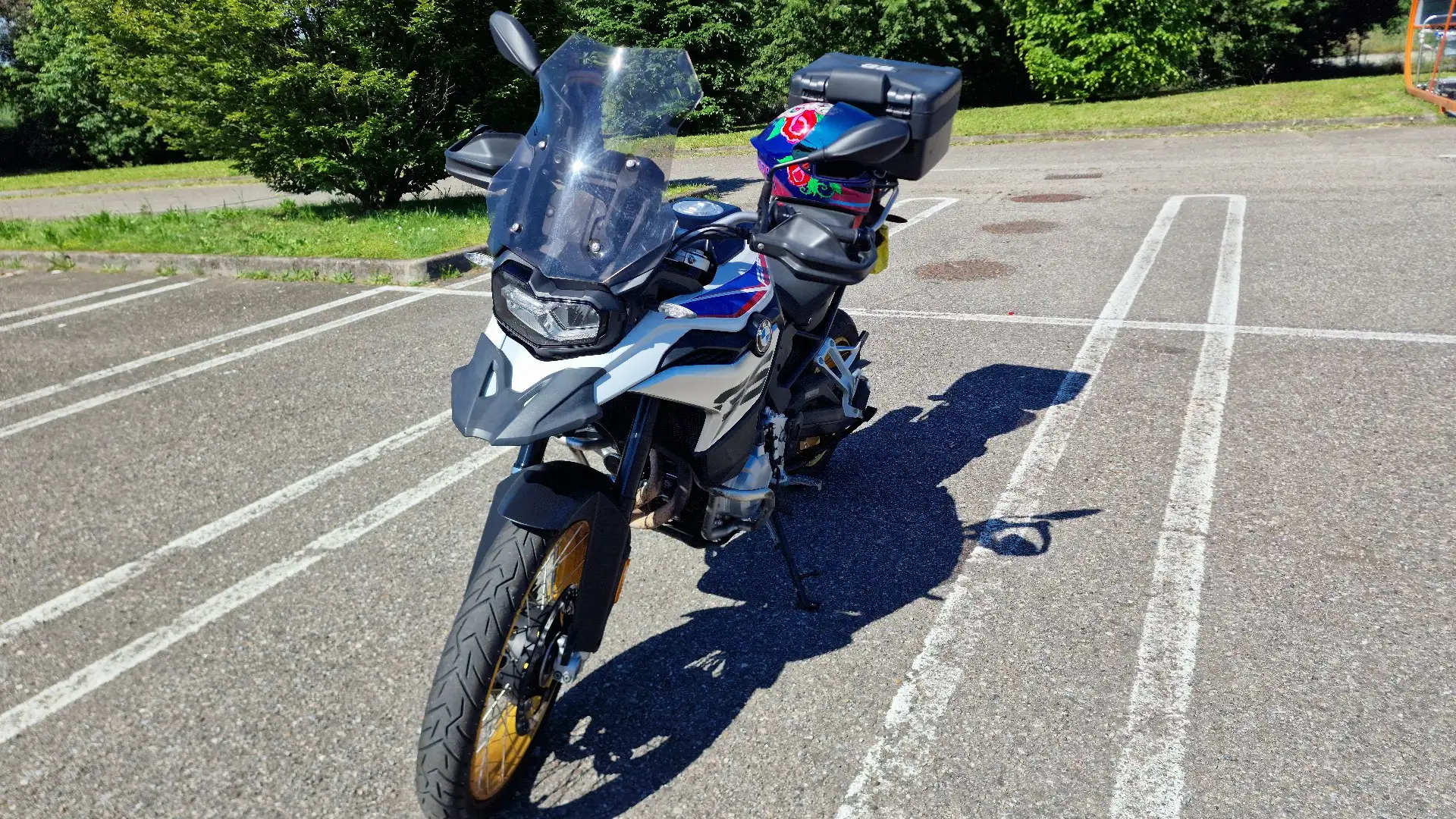 BMW F 850 GS Blanc - 1