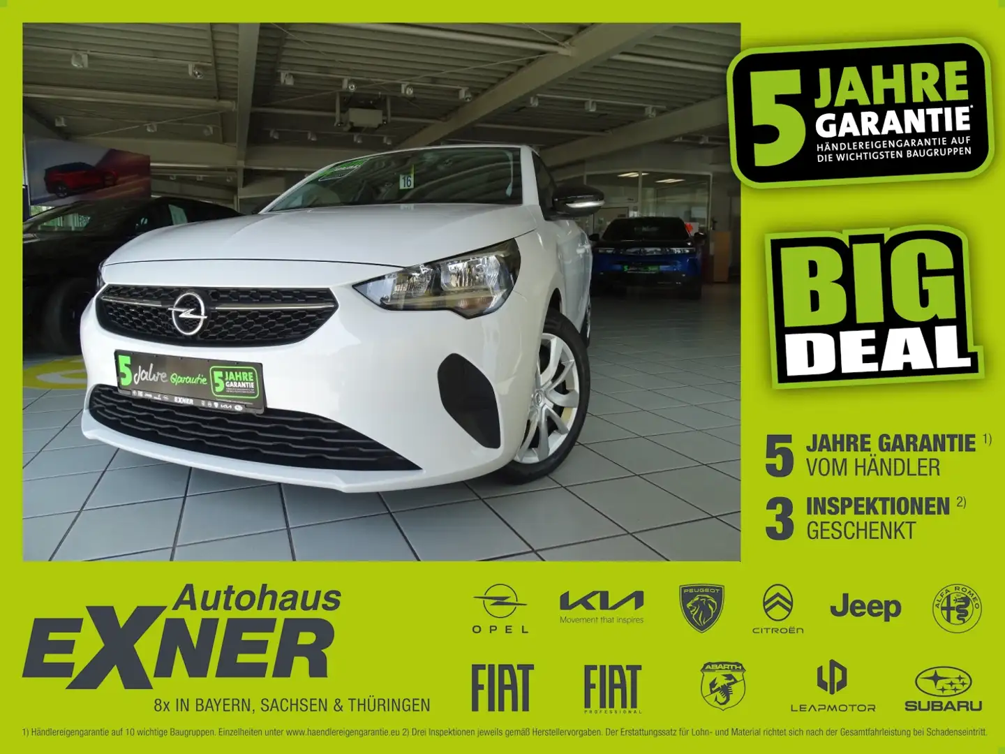 Opel Corsa F 1.5 D EDITION Sitzheizung Blanco - 1