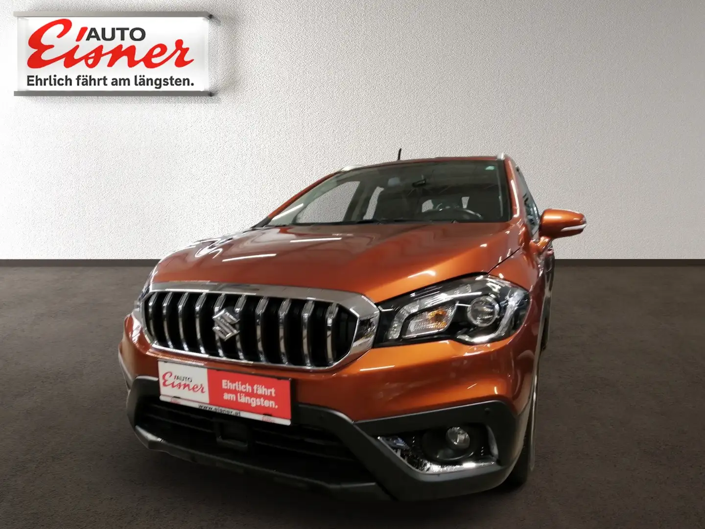 Suzuki SX4 S-Cross 1.4 HYBRID 4WD Allrad, Panoramadach Orange - 2