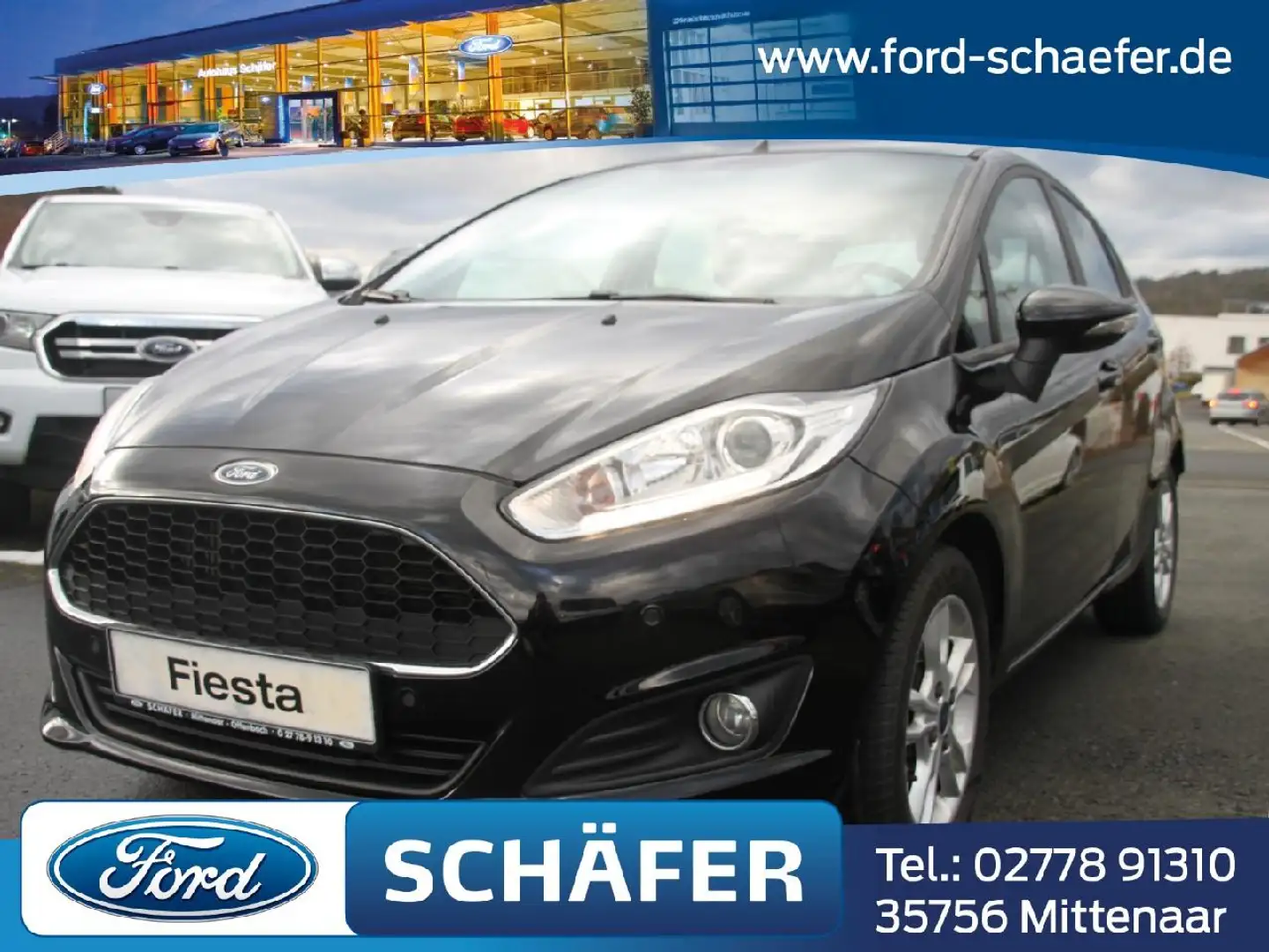 Ford Fiesta Celebration+SHZ+LHZ+LMF+KLIMA+ Schwarz - 1