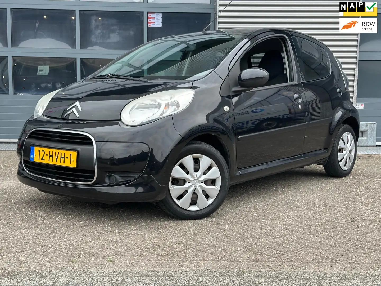 Citroen C1 1.0-12V Ambiance | Airco | Electr. Ramen | NAP Schwarz - 1