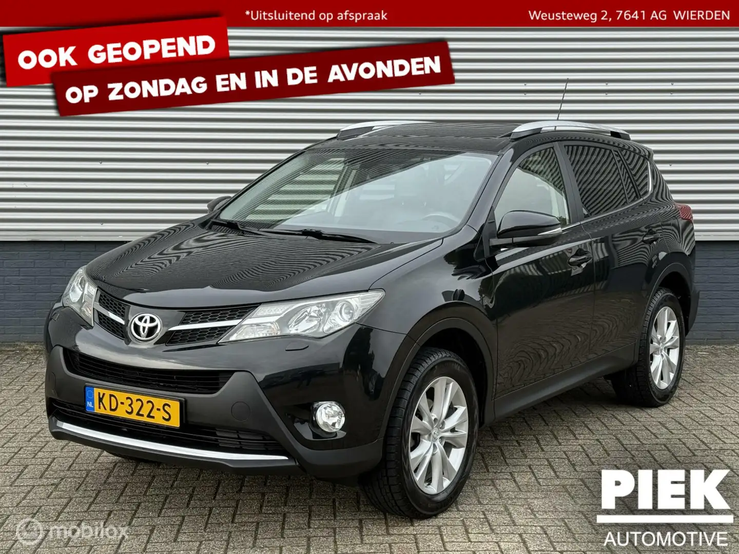 Toyota RAV 4 2.0 Dynamic Limited 4WD AUTOMAAT, PANORAMADAK Noir - 1