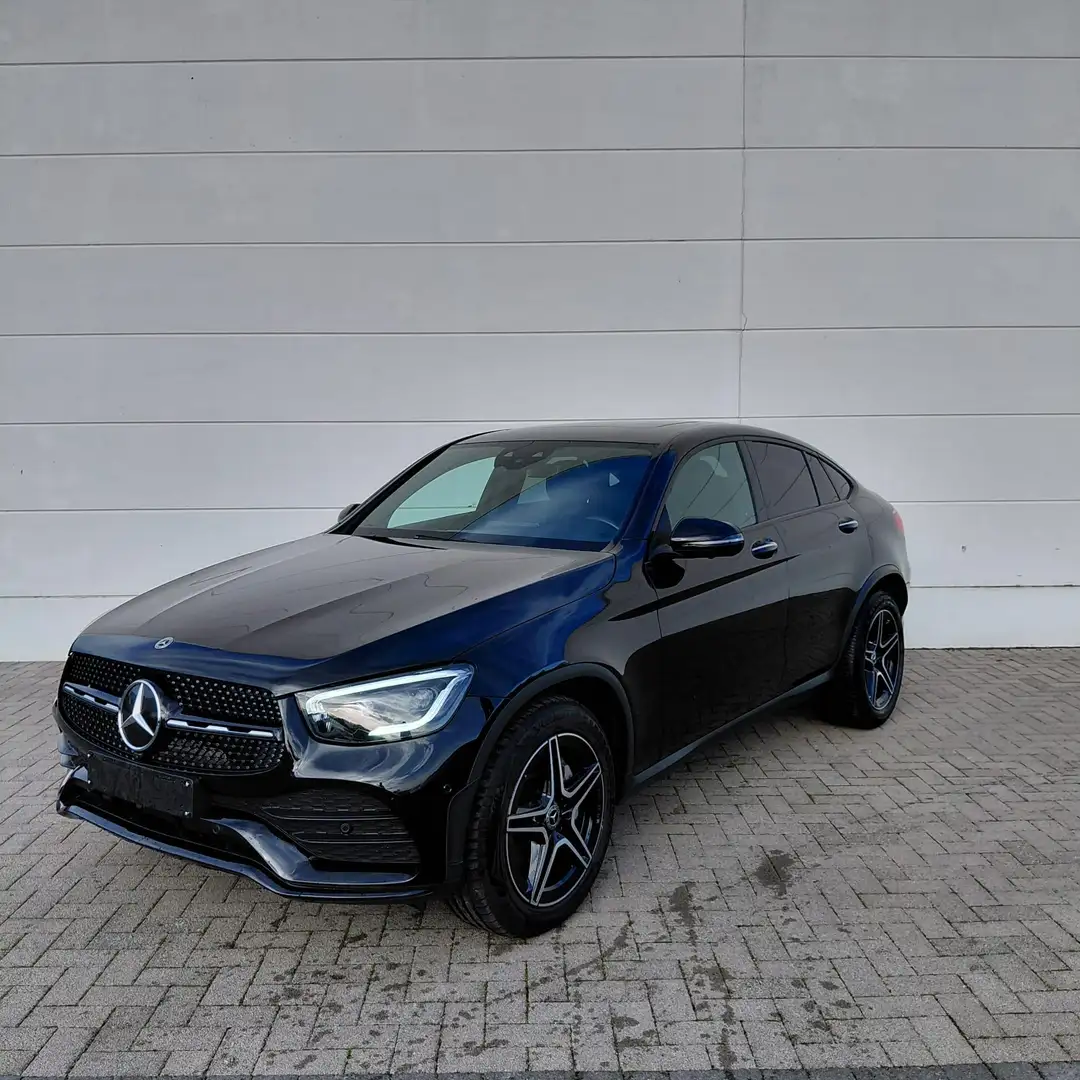 Mercedes-Benz GLC 200 d 4MATIC Coupé AMG LINE | PANO | 360° CAMERA | TRA Zwart - 1