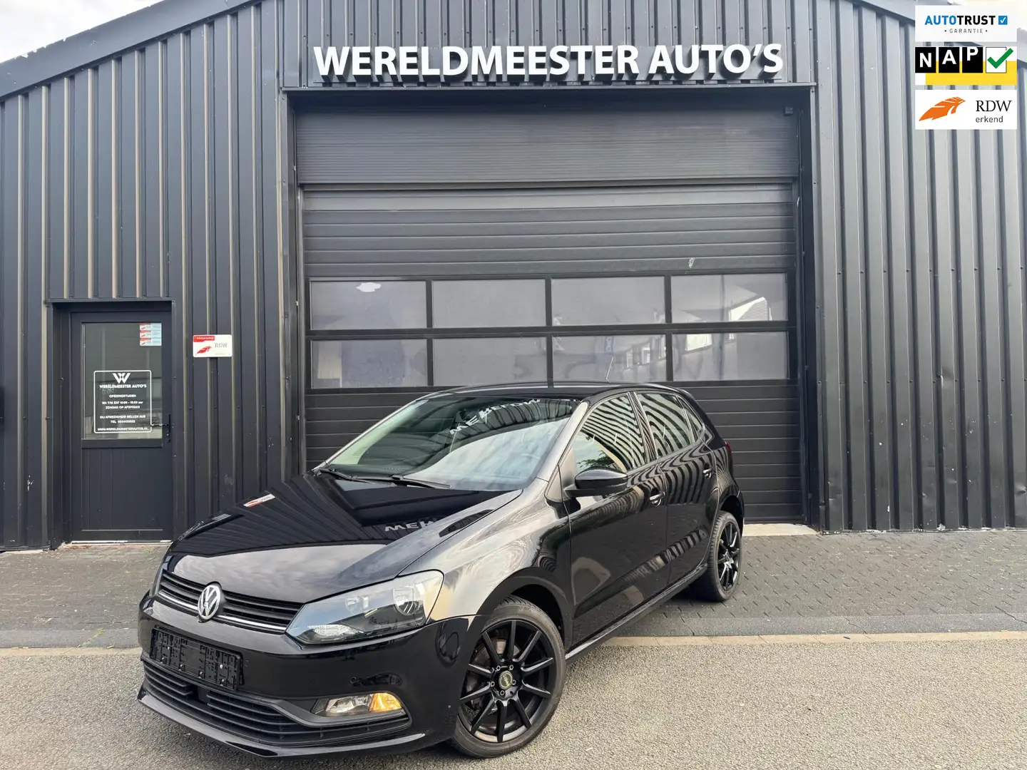 Volkswagen Polo 1.0 Edition 1ste eigenaar Dealeronderhouden. Nero - 1