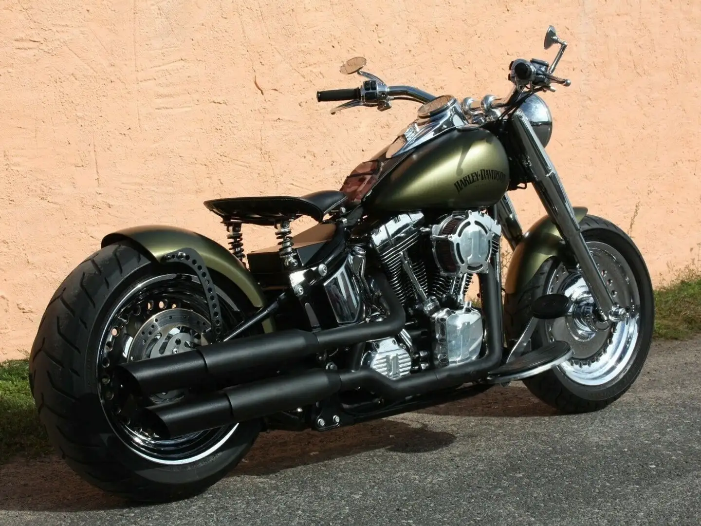 Harley-Davidson Heritage FLSTC 103 Vert - 2