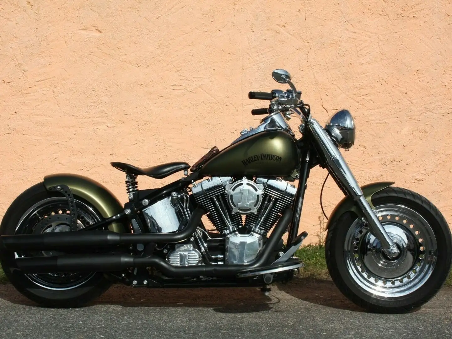 Harley-Davidson Heritage FLSTC 103 zelena - 1