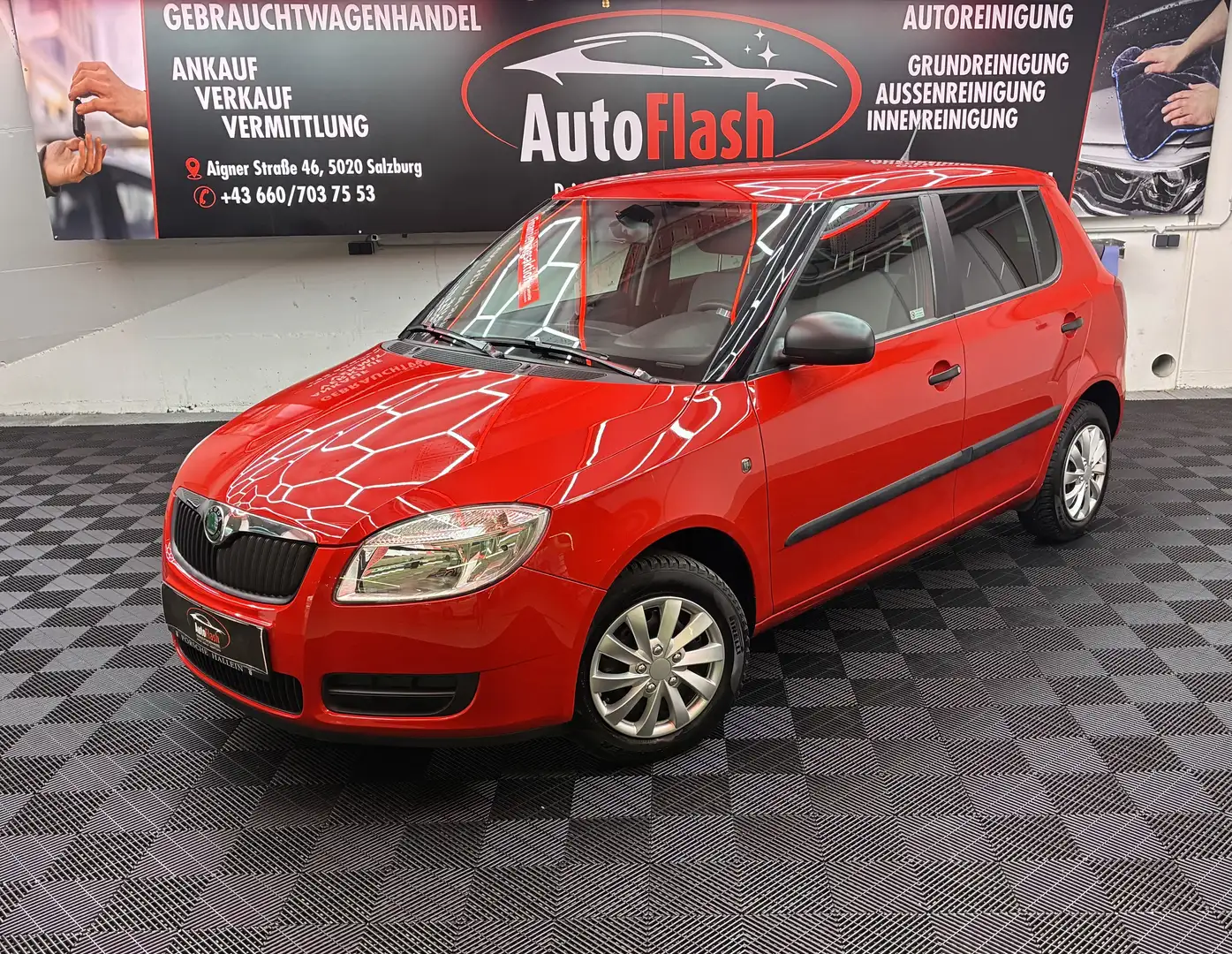 Skoda Fabia Classic Rot - 1