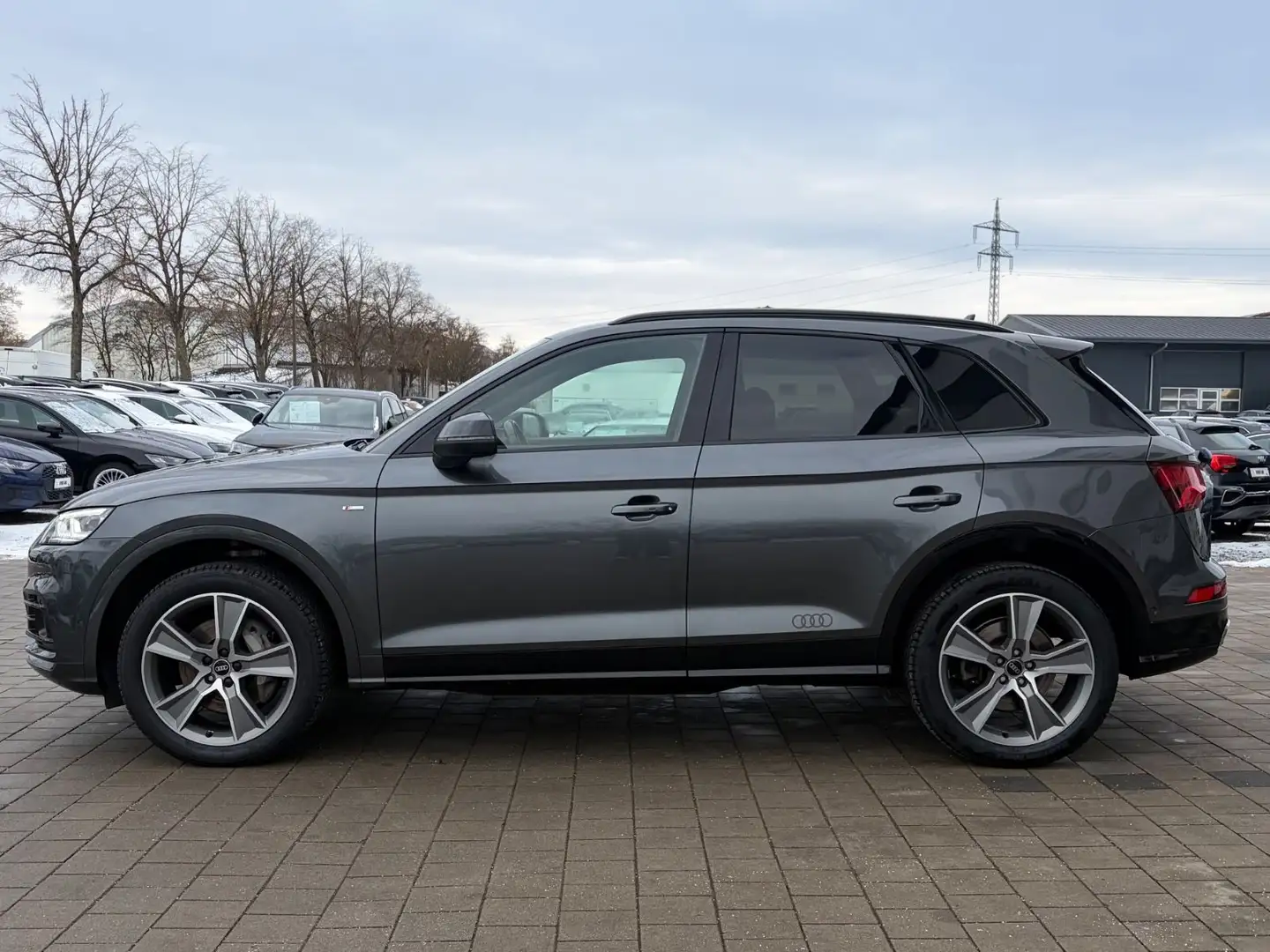 Audi Q5 50 TDI quattro S-Line Competition ACC Lane Grau - 2