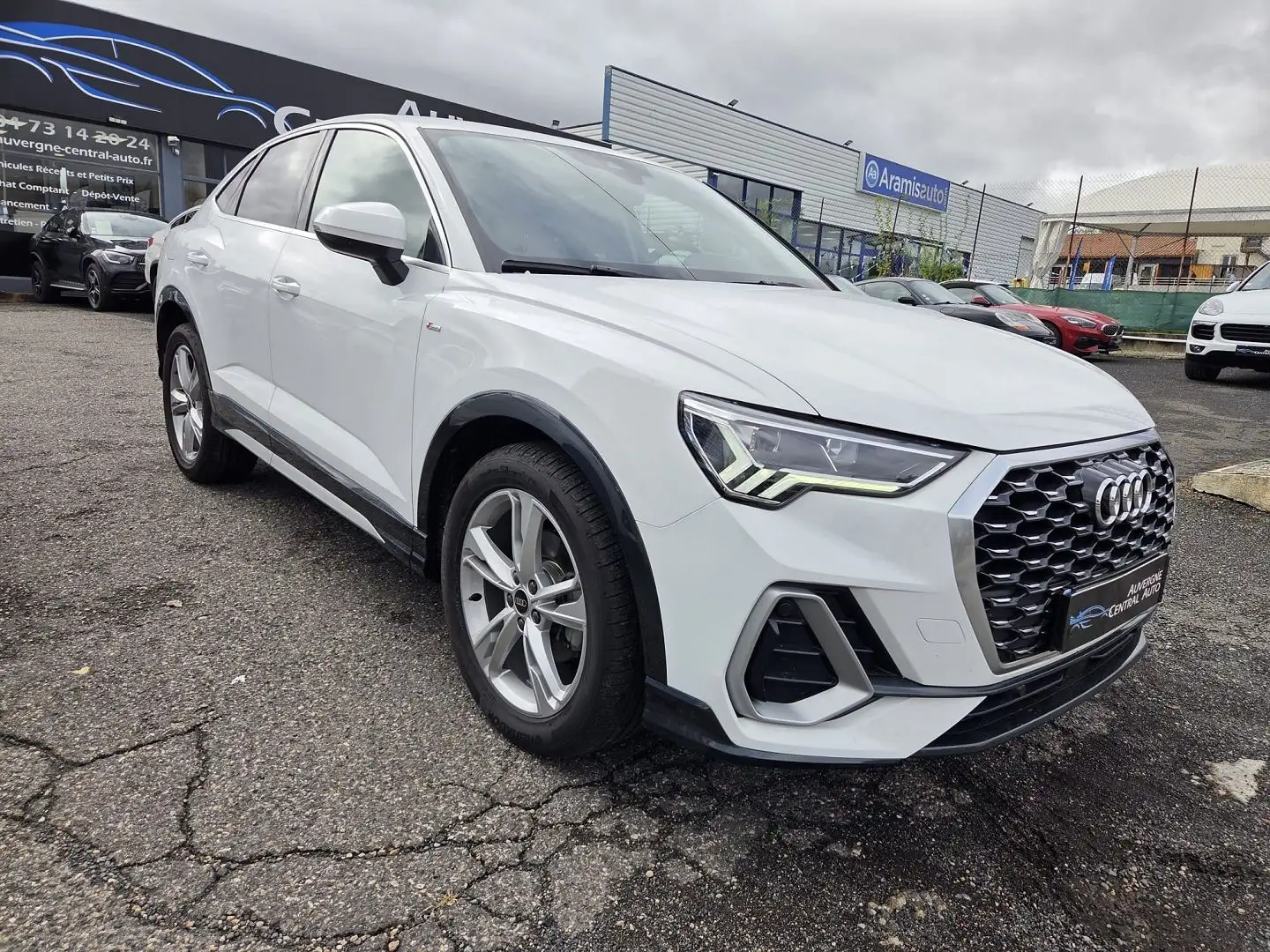 Audi Q3 35 TDI 150CH S LINE S TRONIC 7 Blanc - 1