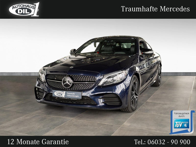 Mercedes-Benz C 300 d Coupe 4M 9G *AMG*BURM*V.COCKP*360°*STHZ* — photo 2