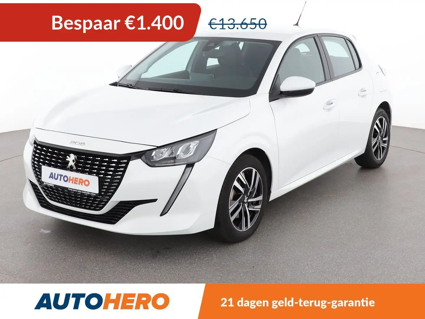 Peugeot 208 1.2 PureTech Allure Wit - 1