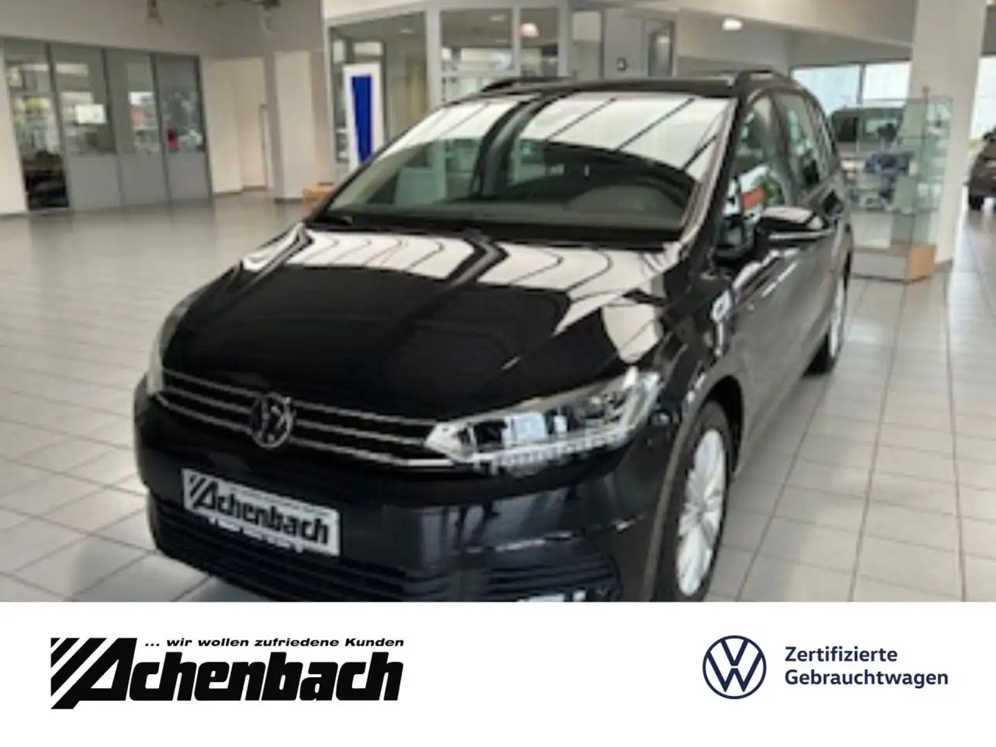 Volkswagen Touran Comfortline 1.5 TSI LED, Sitzheizung, Navi Schwarz - 1