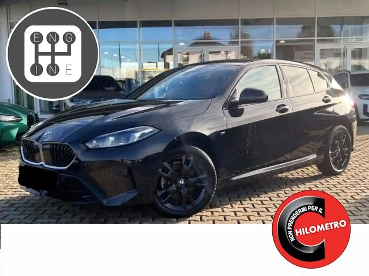 BMW 118 d M Sport *TettoPanorama*PREZZO REALE* Noir - 1