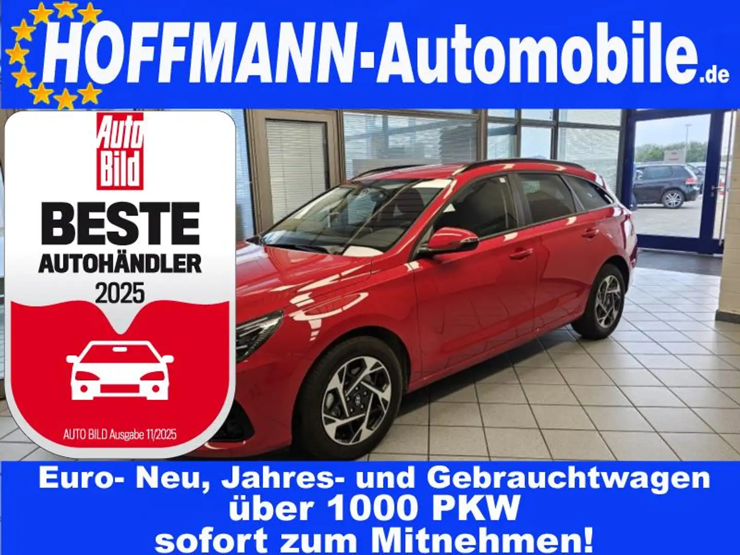 Hyundai i30 Navi,Kamera,Sitzhzg.,Bi-LED-Scheinw. Piros - 1