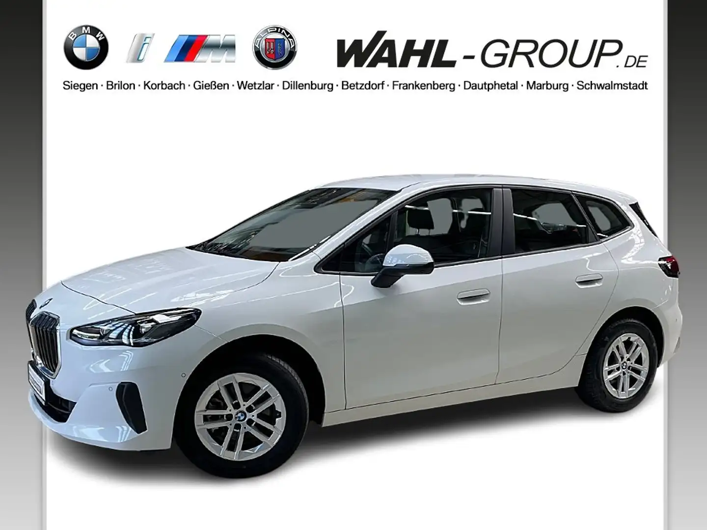 BMW 218 d ACTIVE TOURER HEAD-UP DAB LED KEYLESS AHK ALU 16 Fehér - 1