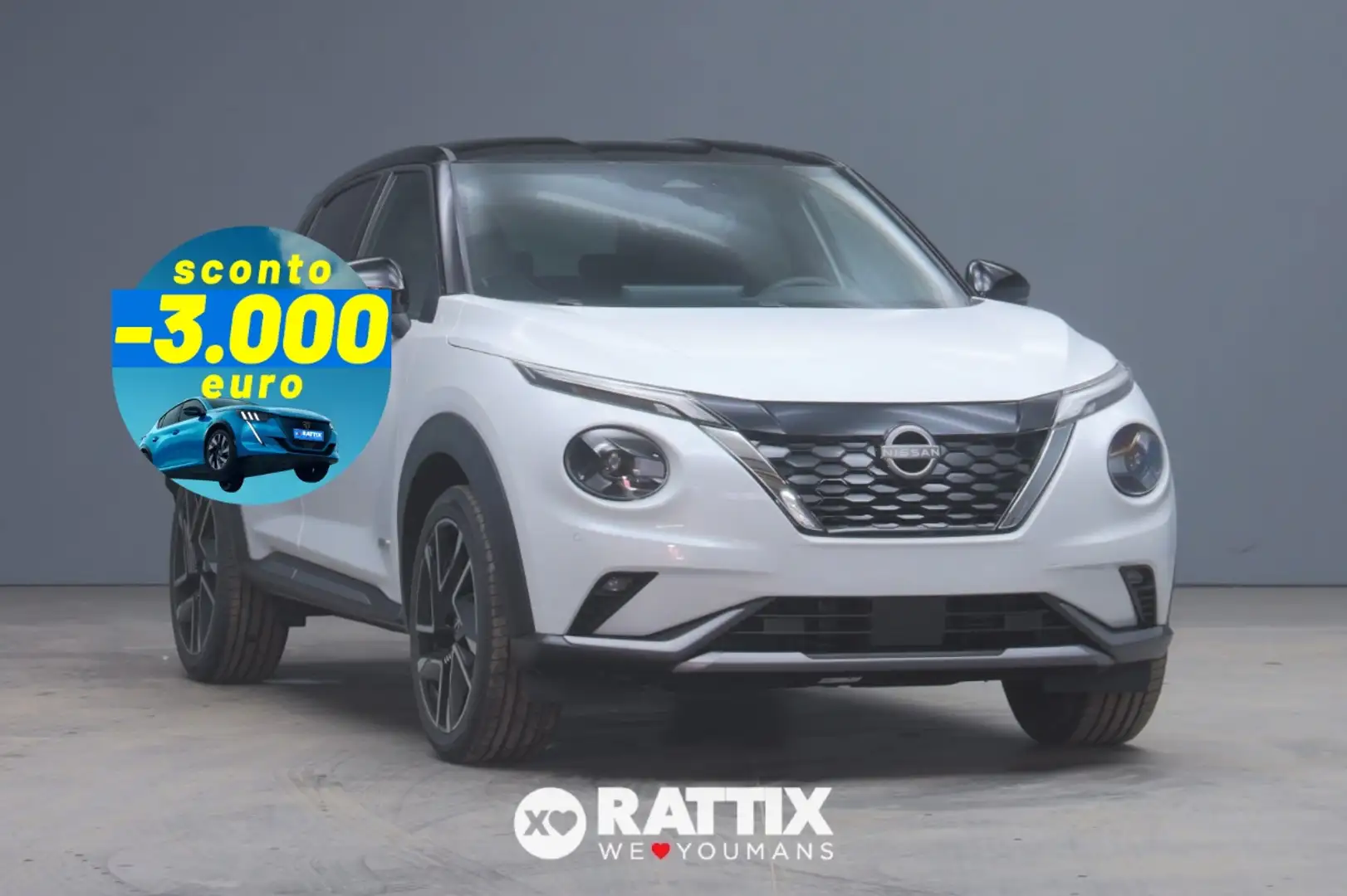 Nissan Juke 1.6 HEV N-Design Bianco - 1