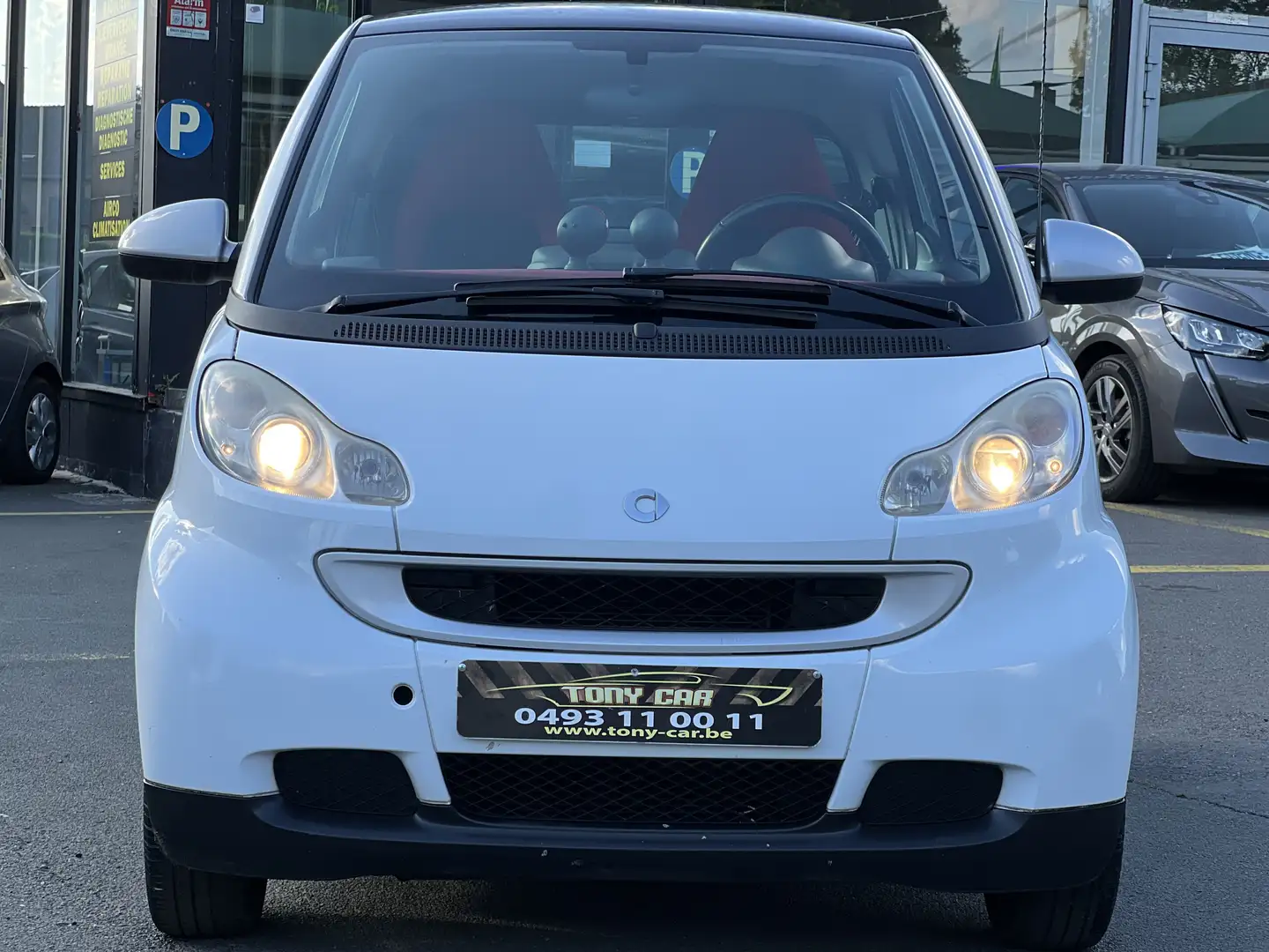 smart forTwo Coupe 1.0i Passion Softouch*boîte auto*PANO*CLIMA Beige - 1