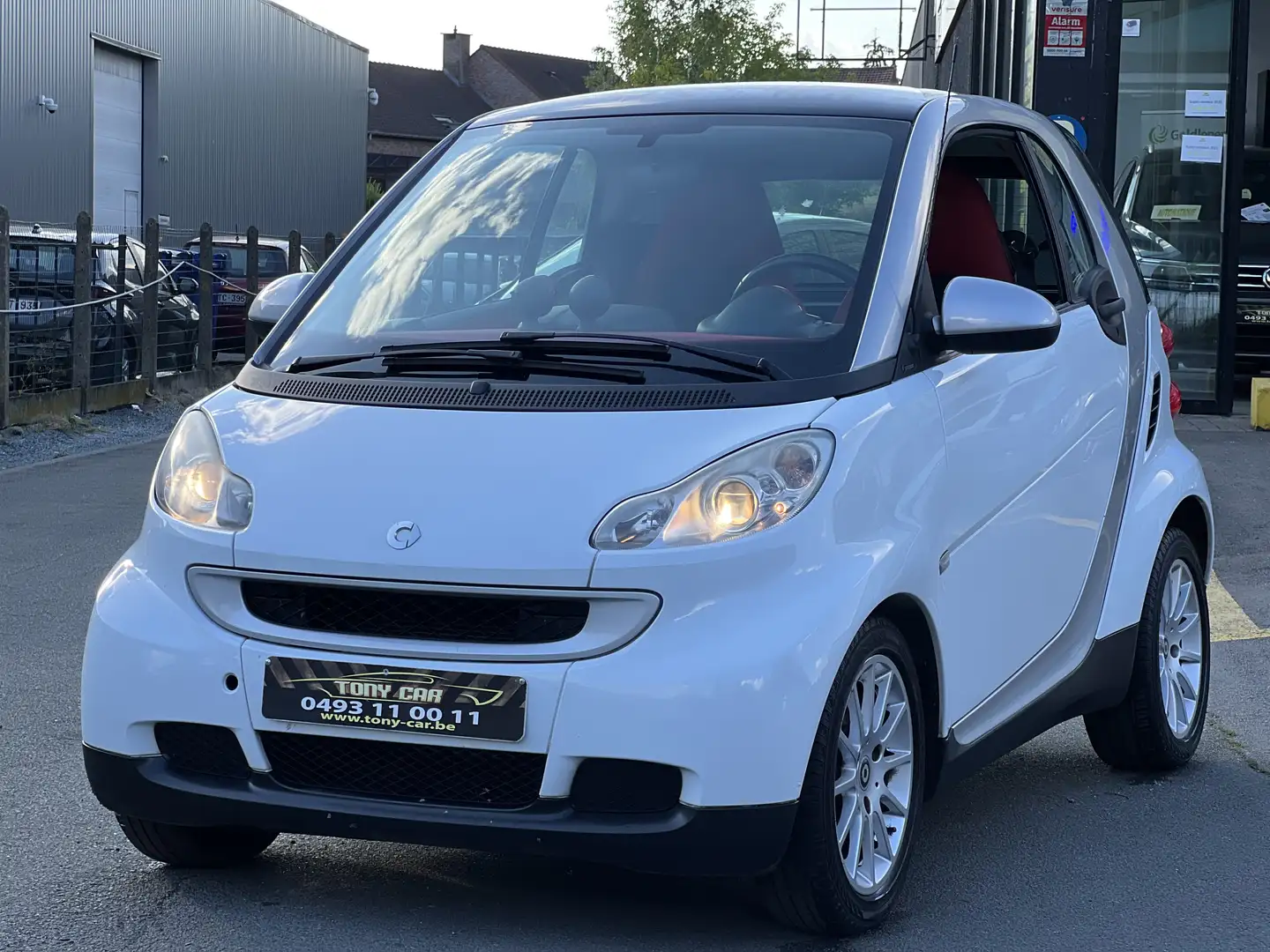 smart forTwo Coupe 1.0i Passion Softouch*boîte auto*PANO*CLIMA Beige - 2