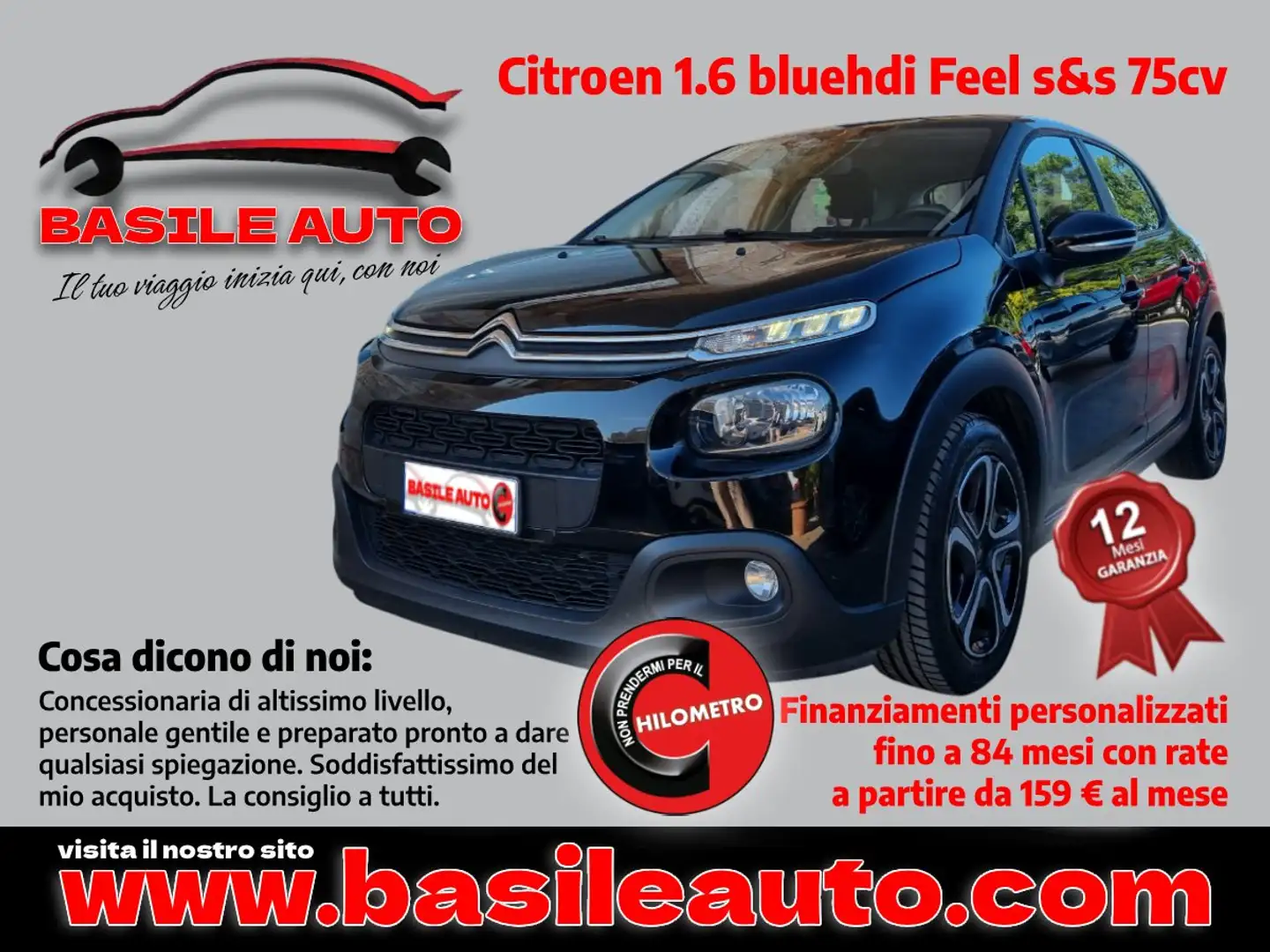 Citroen C3 C3 III 2017 1.6 bluehdi Feel s - 1