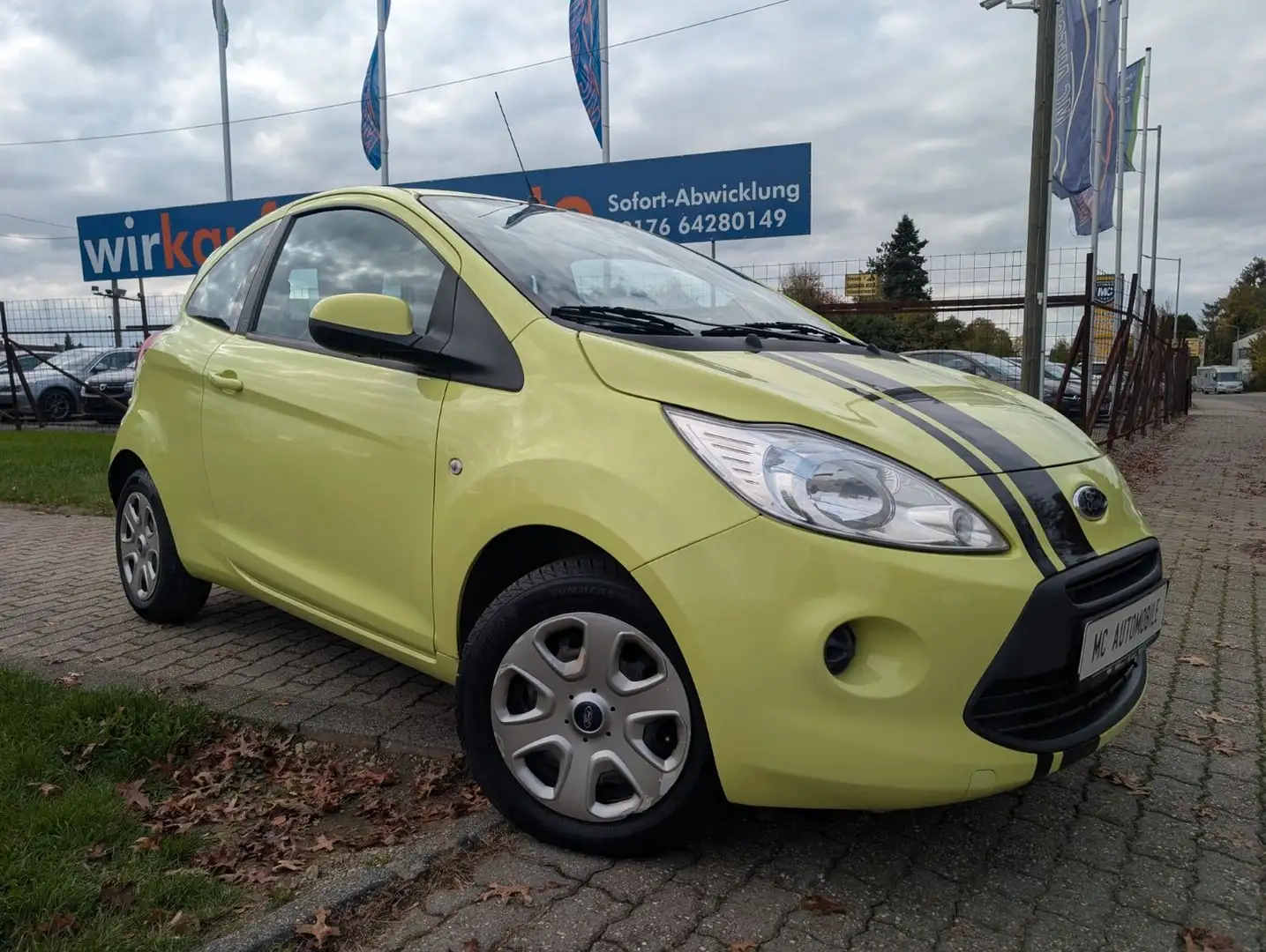 Ford Ka/Ka+ Trend*KLIMA*RADIO:CD*USB*AUX !! Grün - 2