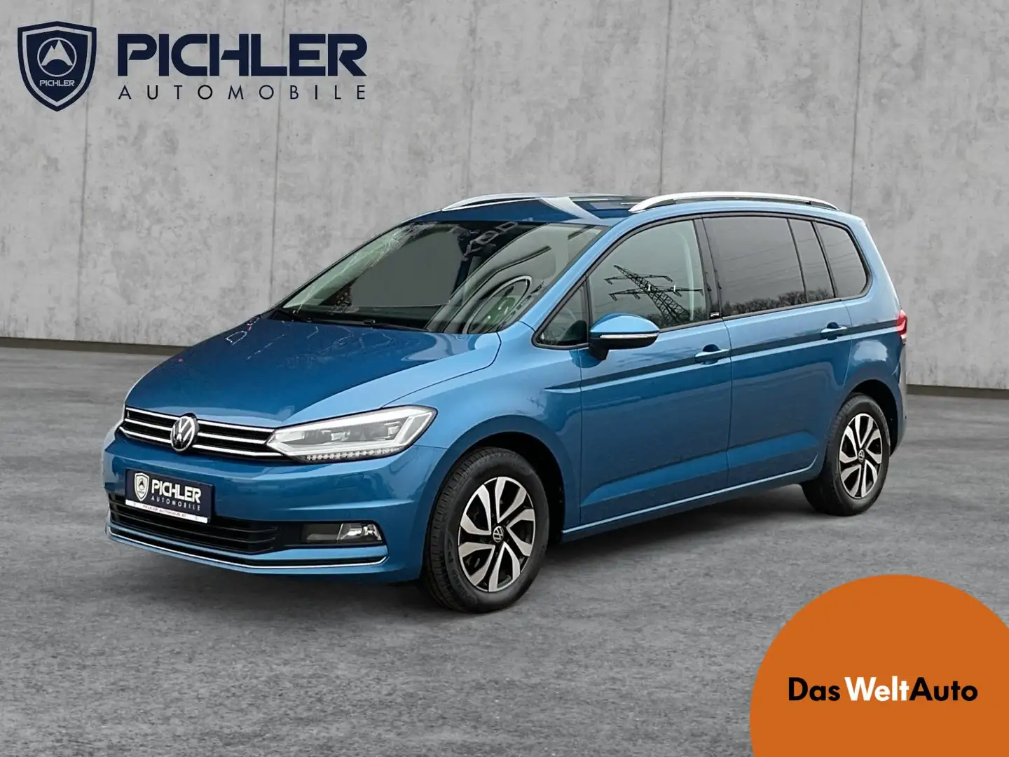 Volkswagen Touran Comfortline TDI SCR DSG Blau - 1