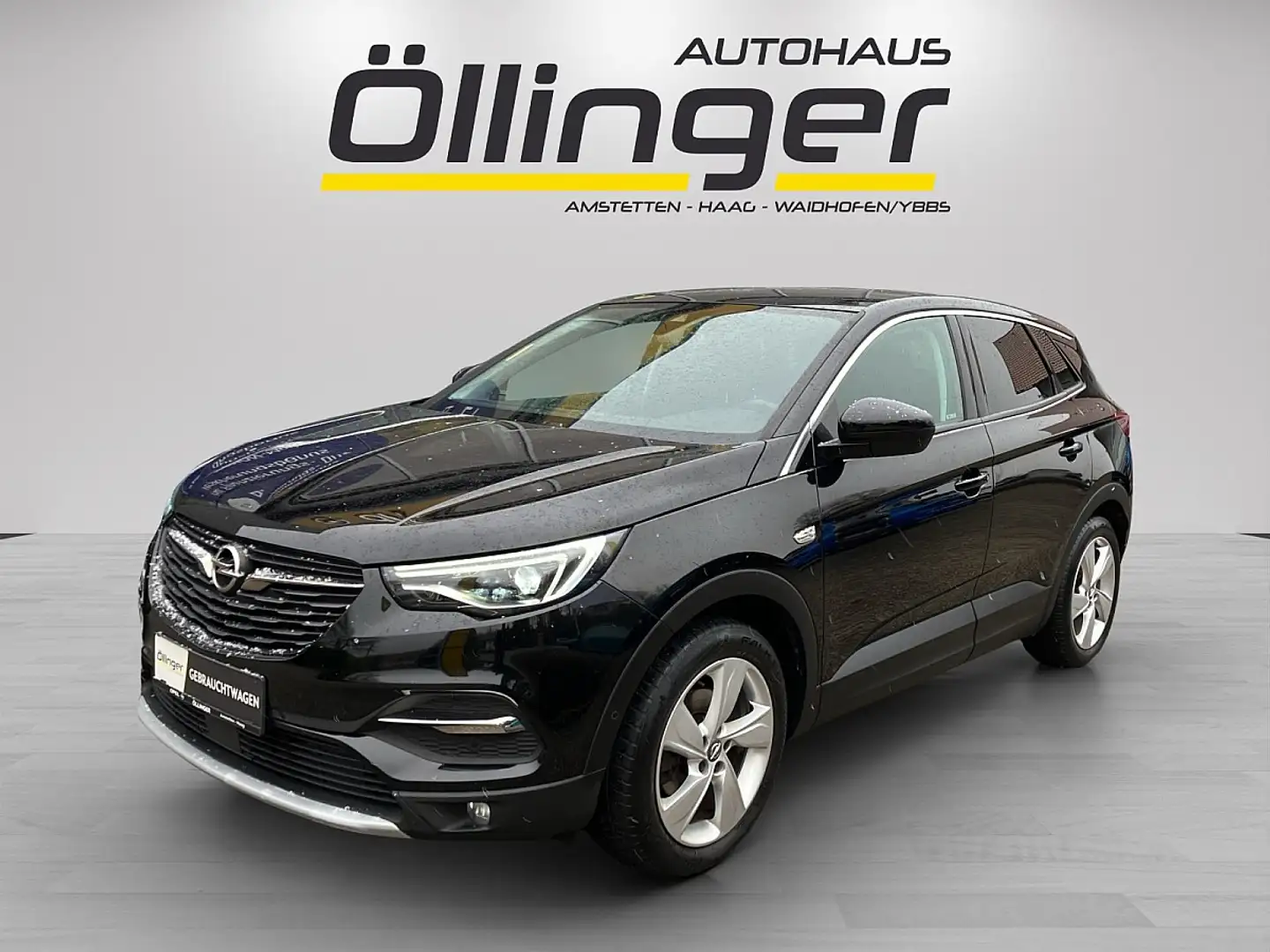 Opel Grandland X 1,2 Turbo Innovation + abn. AHV + Extras! Schwarz - 1