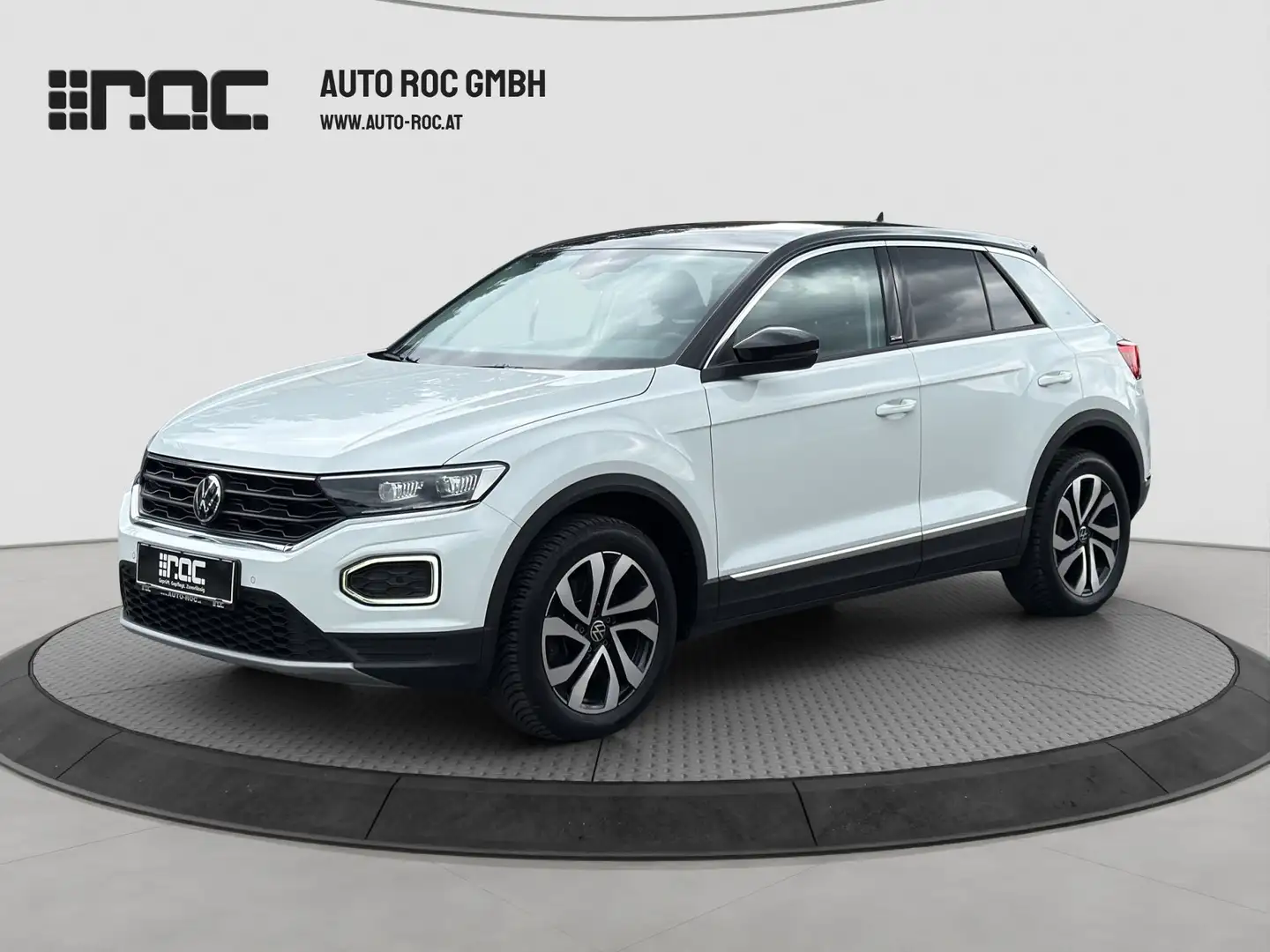 Volkswagen T-Roc 2.0 TDI Design 4Motion Navigaiton/SHZ/Assistenzpa Weiß - 1