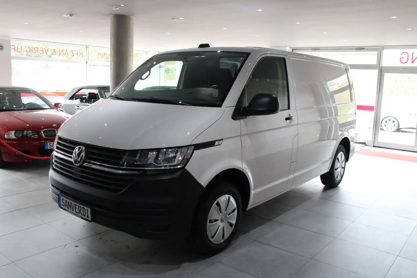Volkswagen T6 Transporter T6.1 2.0 TDI TRANSPORTER DSG NAVI PDC I.HAND LKW Blanc - 1