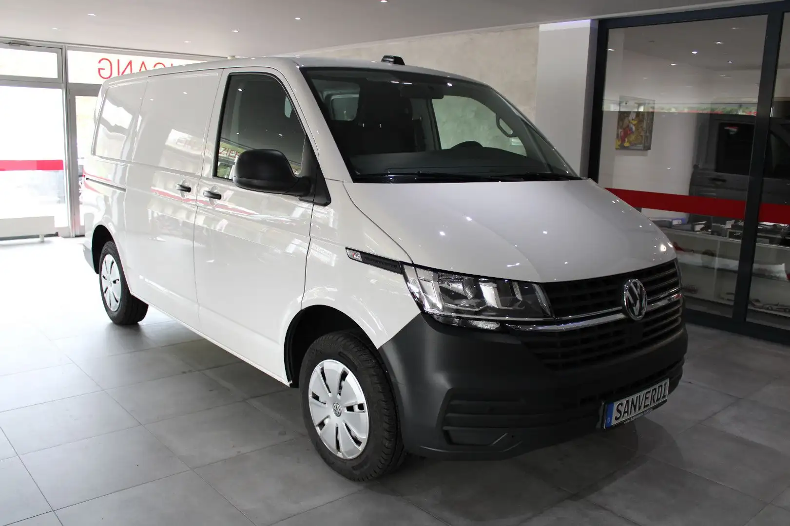 Volkswagen T6 Transporter T6.1 2.0 TDI TRANSPORTER DSG NAVI PDC I.HAND LKW Blanc - 2
