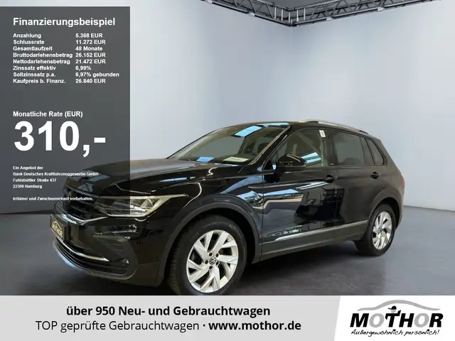 2022 Volkswagen Tiguan in Black for sale
