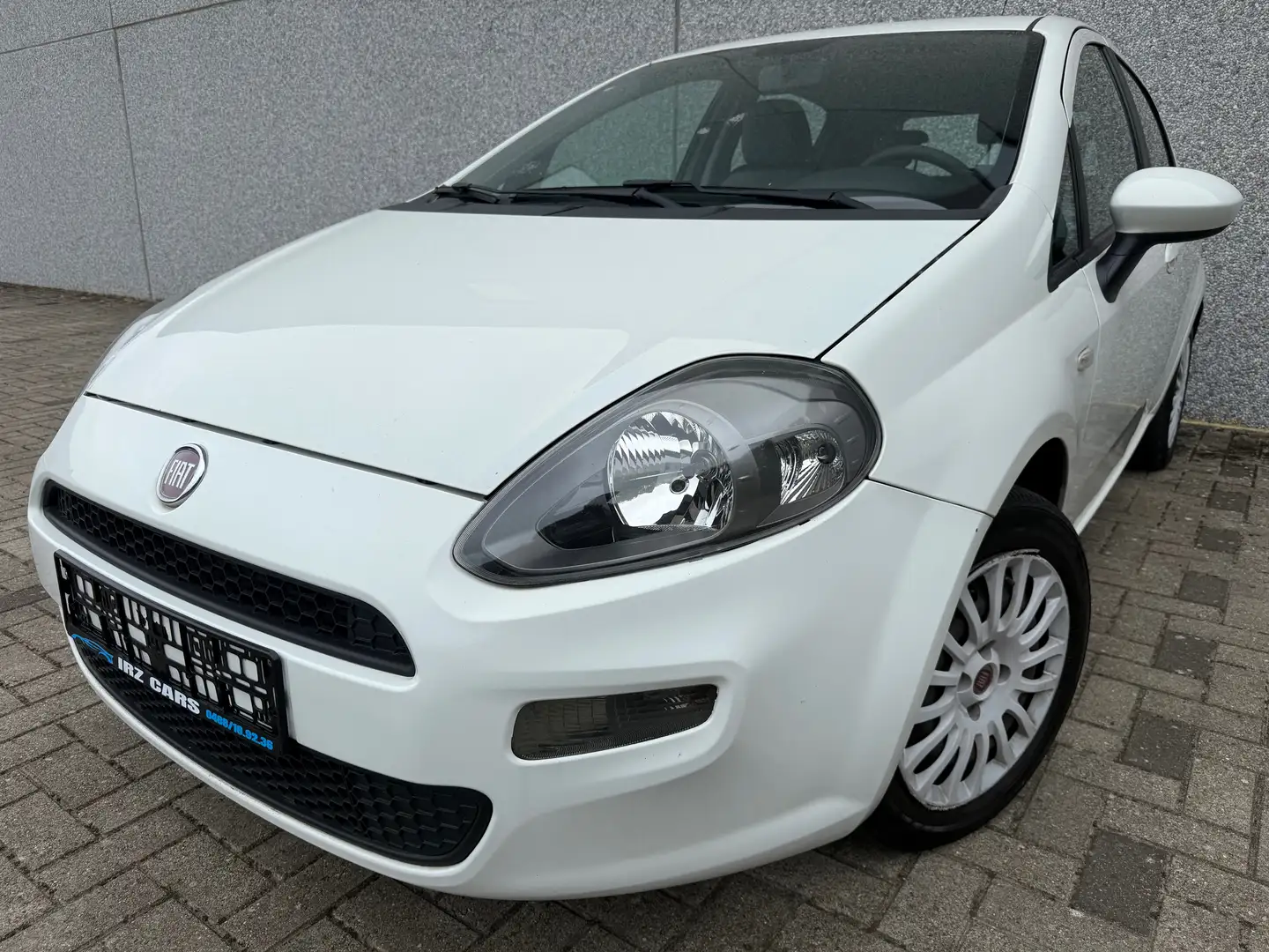 Fiat Punto Evo Punto EVO 1.2 essence Airco Garantie 12Mois ✅ Wit - 1