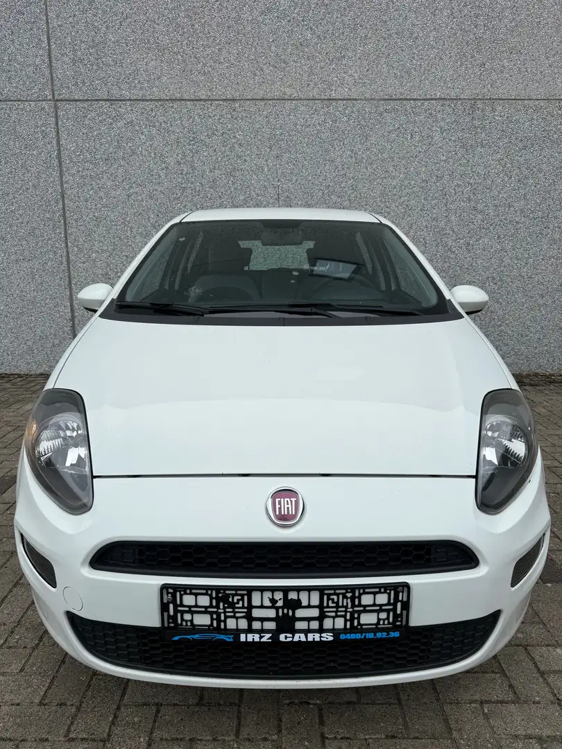Fiat Punto Evo Punto EVO 1.2 essence Airco Garantie 12Mois ✅ Wit - 2