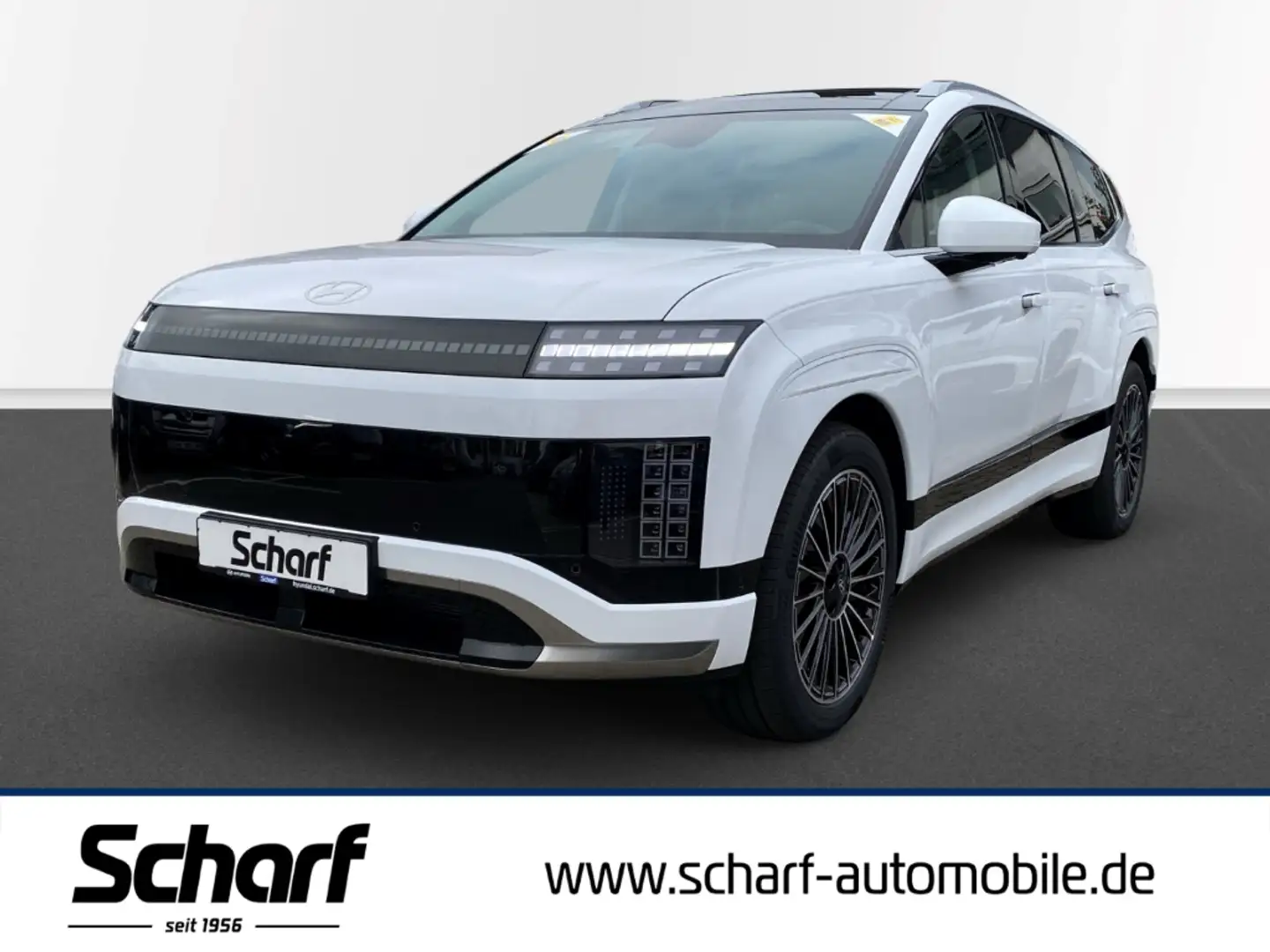 Hyundai IONIQ 9 Uniq Panorama-Glas-Schiebedach Navi Digitales Cock Bílá - 1