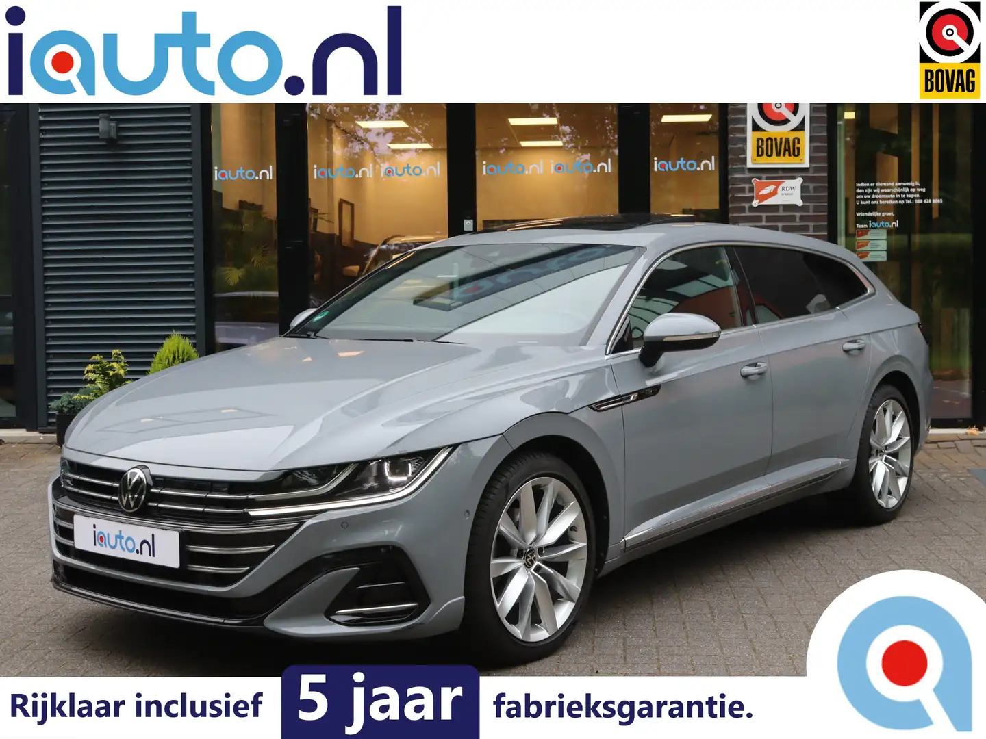 Volkswagen Arteon Shooting Brake 1.4 TSI eHybrid R-Line Pano/IQ.Ligh Grijs - 1