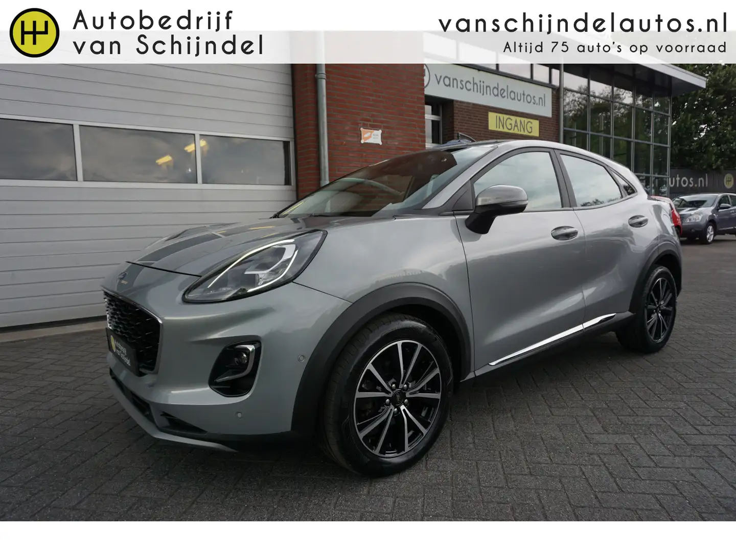 Ford Puma 1.0 EcoBoost Hybrid Titanium AUTOMAAT LUXE! DEC. 2 Grijs - 1