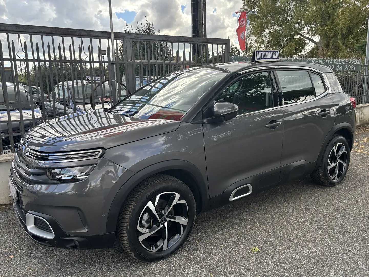 Citroen C5 Aircross I 2022 1.5 bluehdi Shine s FULL LED 65.000KM Grigio - 1