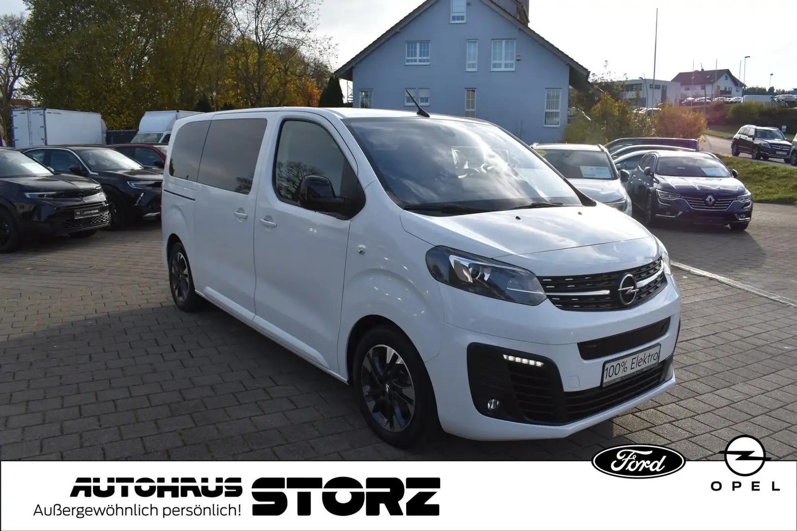 Opel Zafira Life -e Tourer M 75KWH|M|KAMERA|XENON|NAVI|6SITZE Weiß - 2