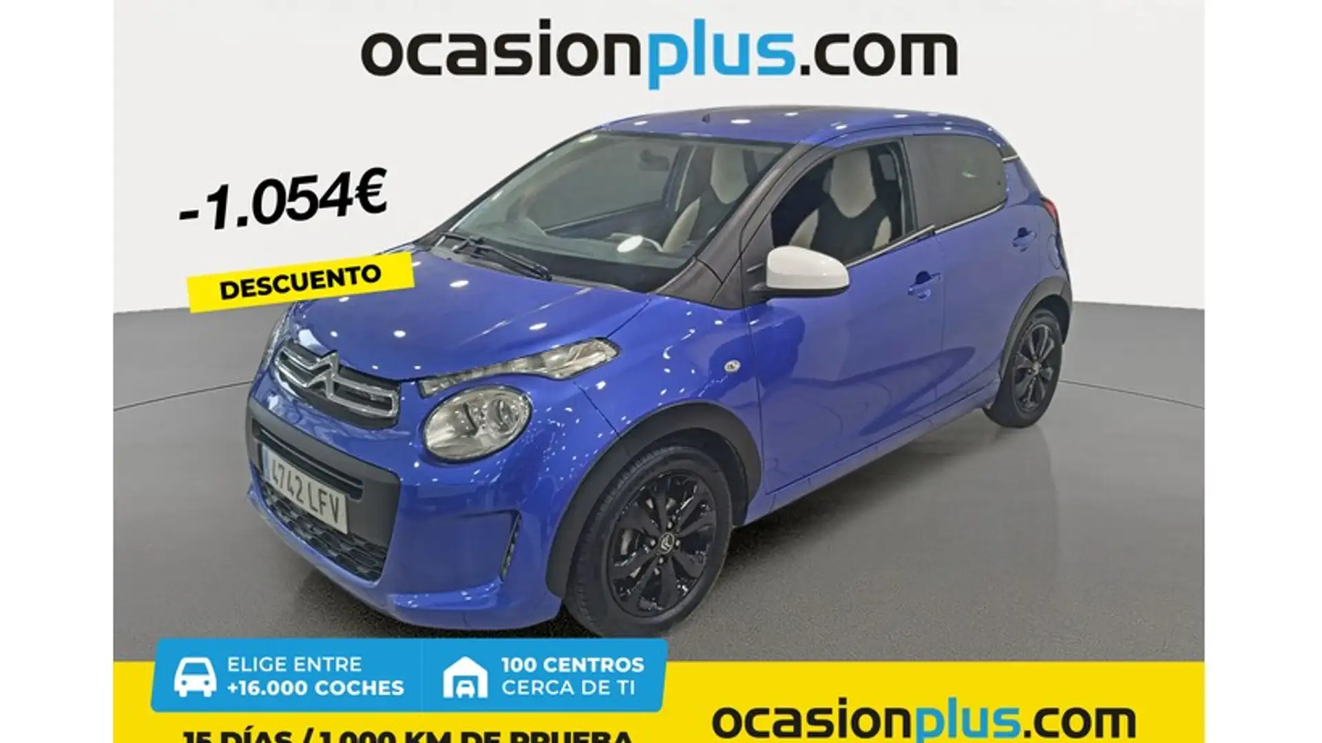 Citroen C1 1.0 VTi Urban Ride 72 Azul - 1