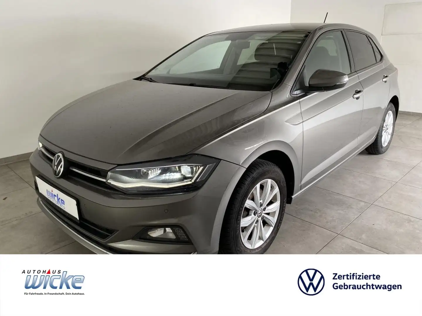Volkswagen Polo 1.0 TSI Highline NAVI KLIMA PDC LED Bluetooth Gris - 1