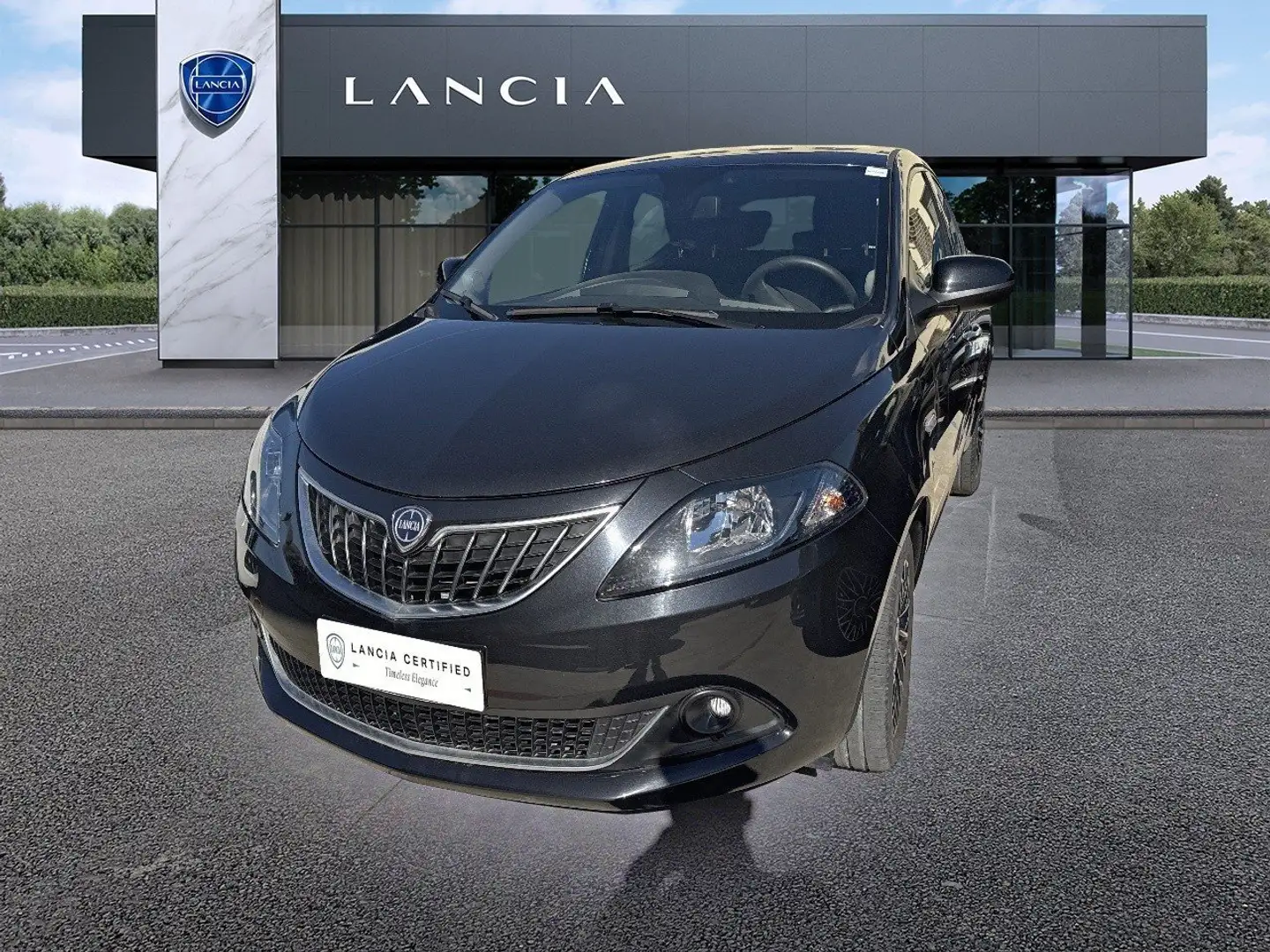 Lancia Ypsilon 1.0 FireFly 70cv Hybrid Platino Noir - 1