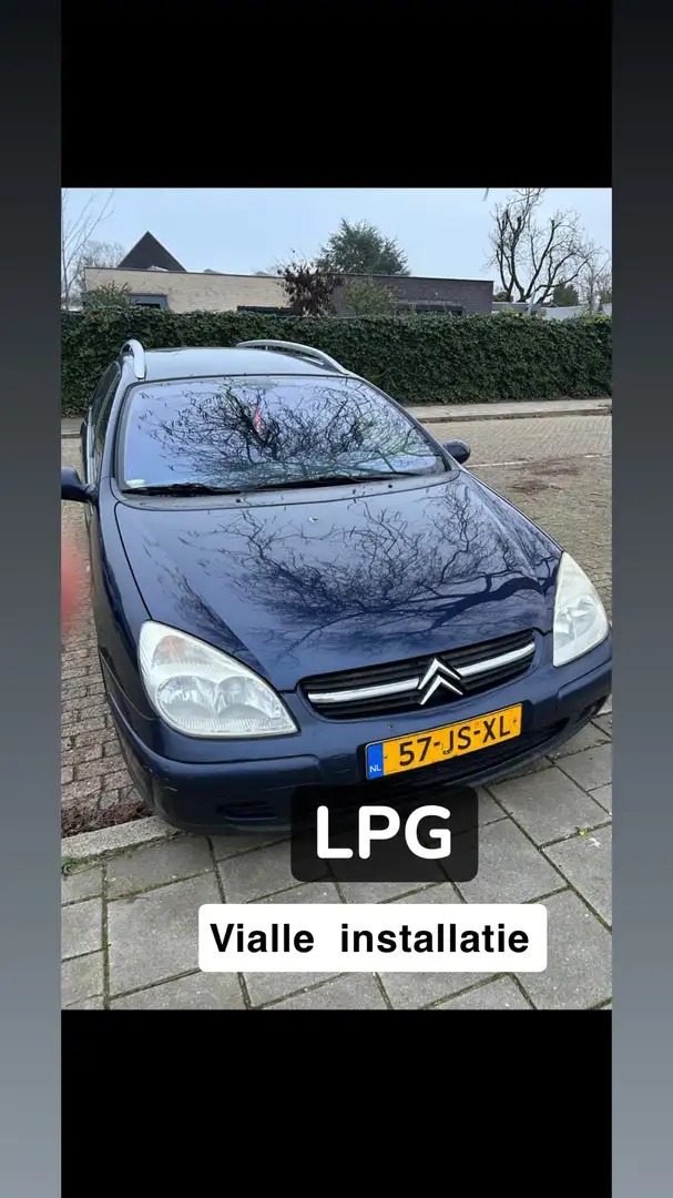 Citroen C5 1.8-16V L. Prestige Blauw - 1