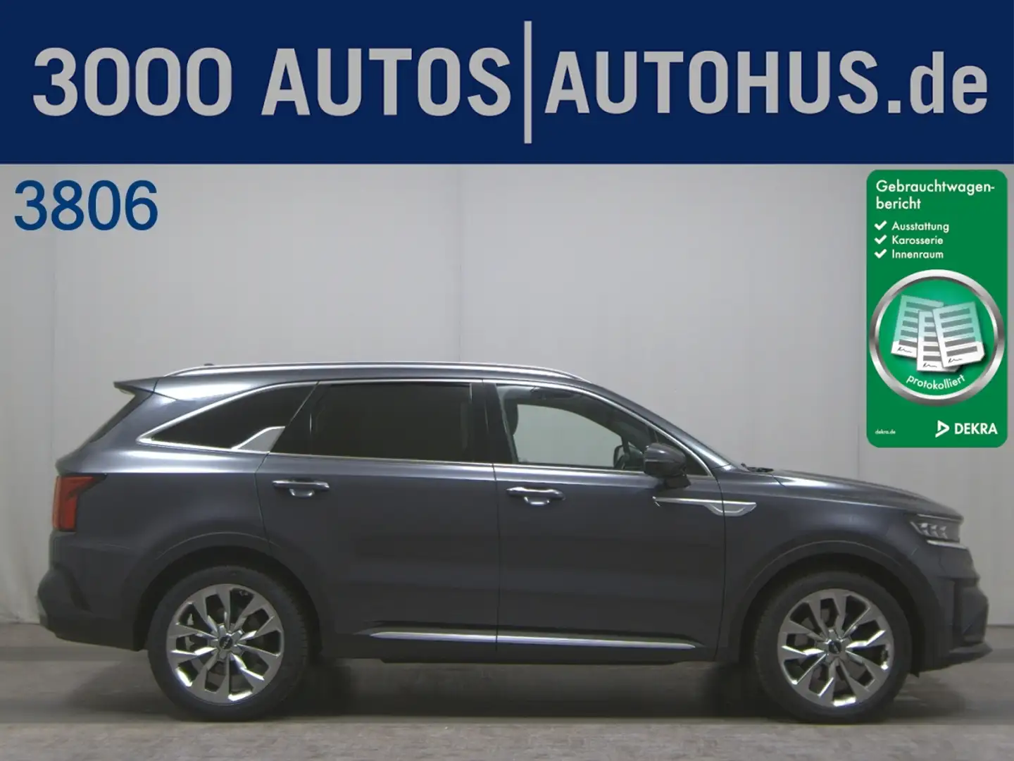 Kia Sorento 2.2 CRDI 4WD Platinum Leder Navi LED AHK Grau - 1