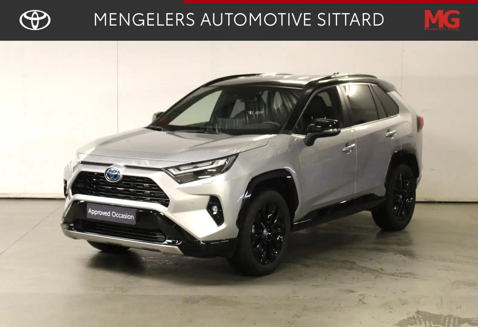 Toyota RAV 4 2.5 Hybrid AWD Bi-Tone Argent - 1