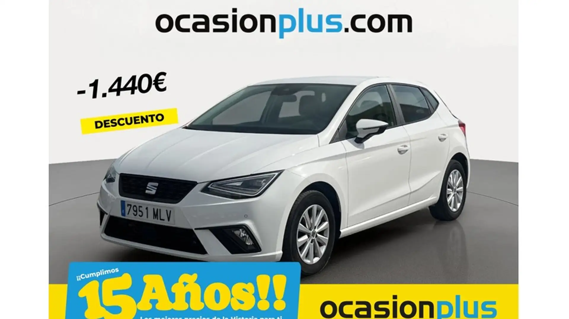 SEAT Ibiza 1.0 TSI S&S Style 110 Blanc - 1