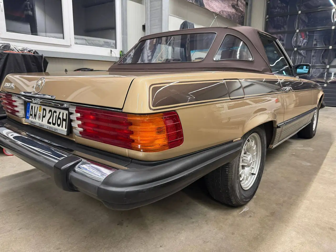 Mercedes-Benz SL 380 mercedes oldtimer, foto 2