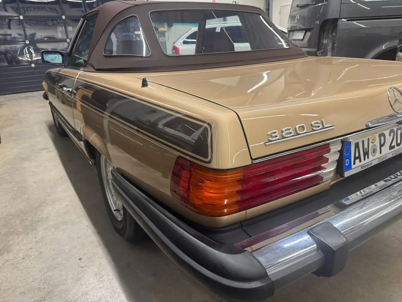 Mercedes-Benz SL 380 mercedes oldtimer, foto 5