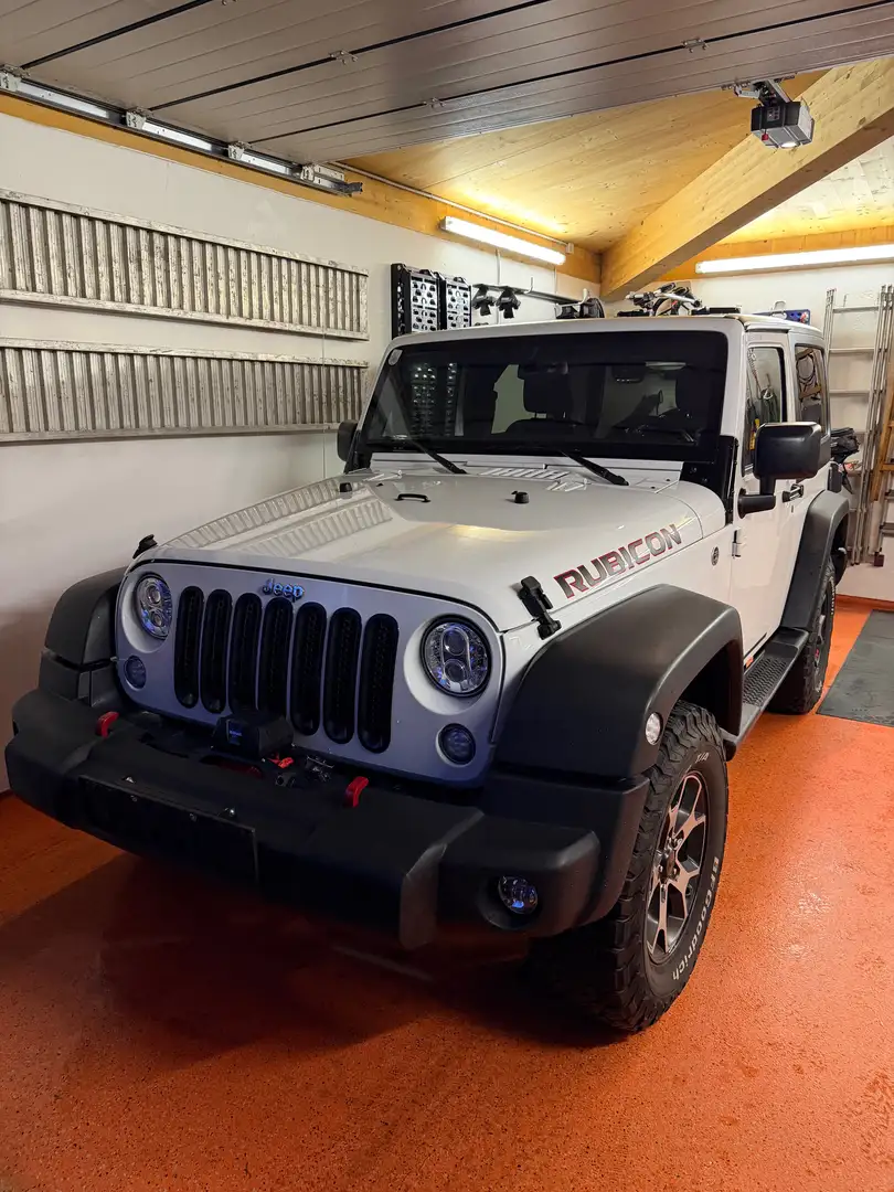 Jeep Wrangler Wrangler Rubicon 2,8 CRD Aut. Rubicon Weiß - 1