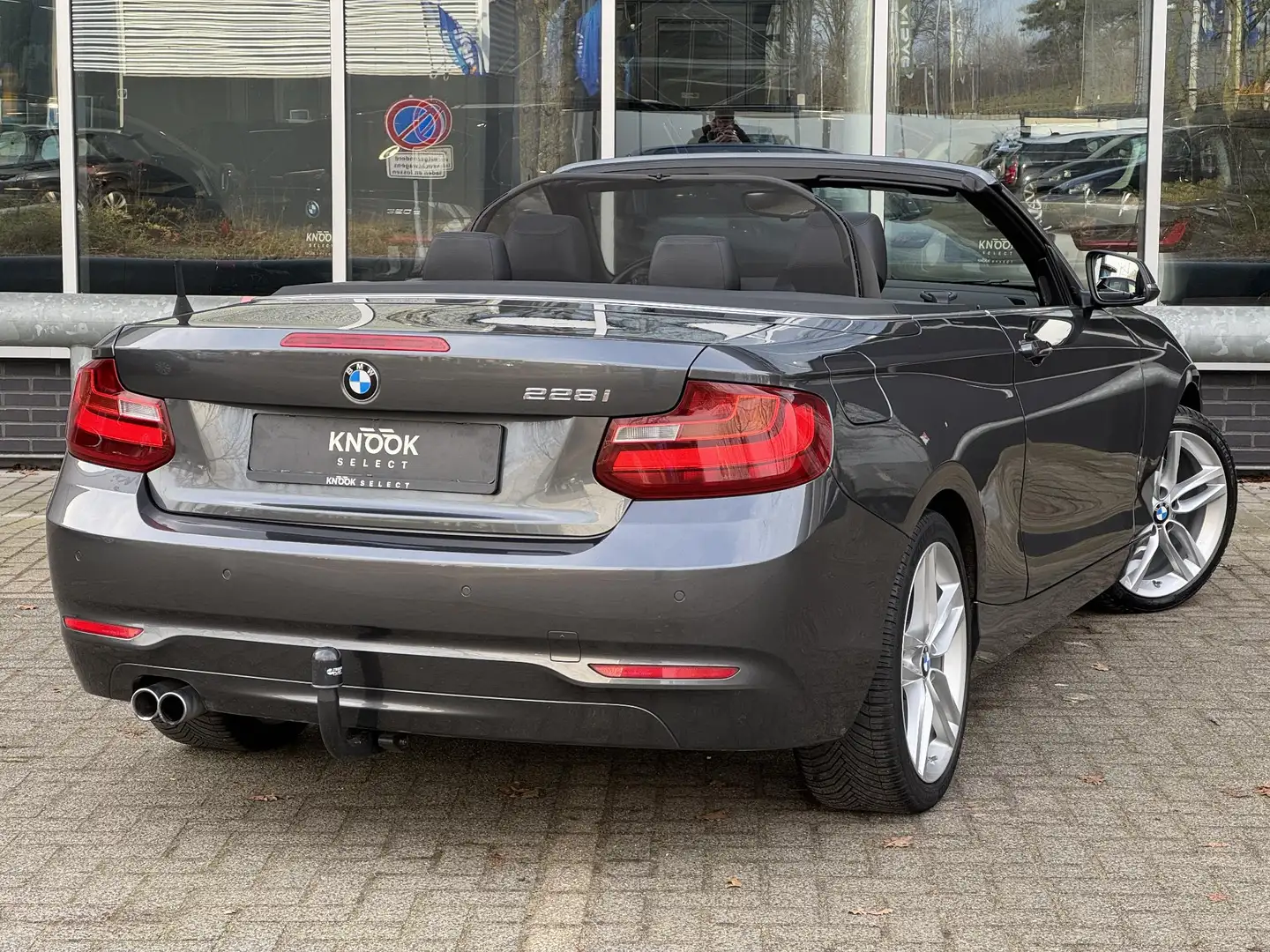 BMW 228 2-serie Cabrio 228i High Executive 18 Inch / Navig Gris - 2