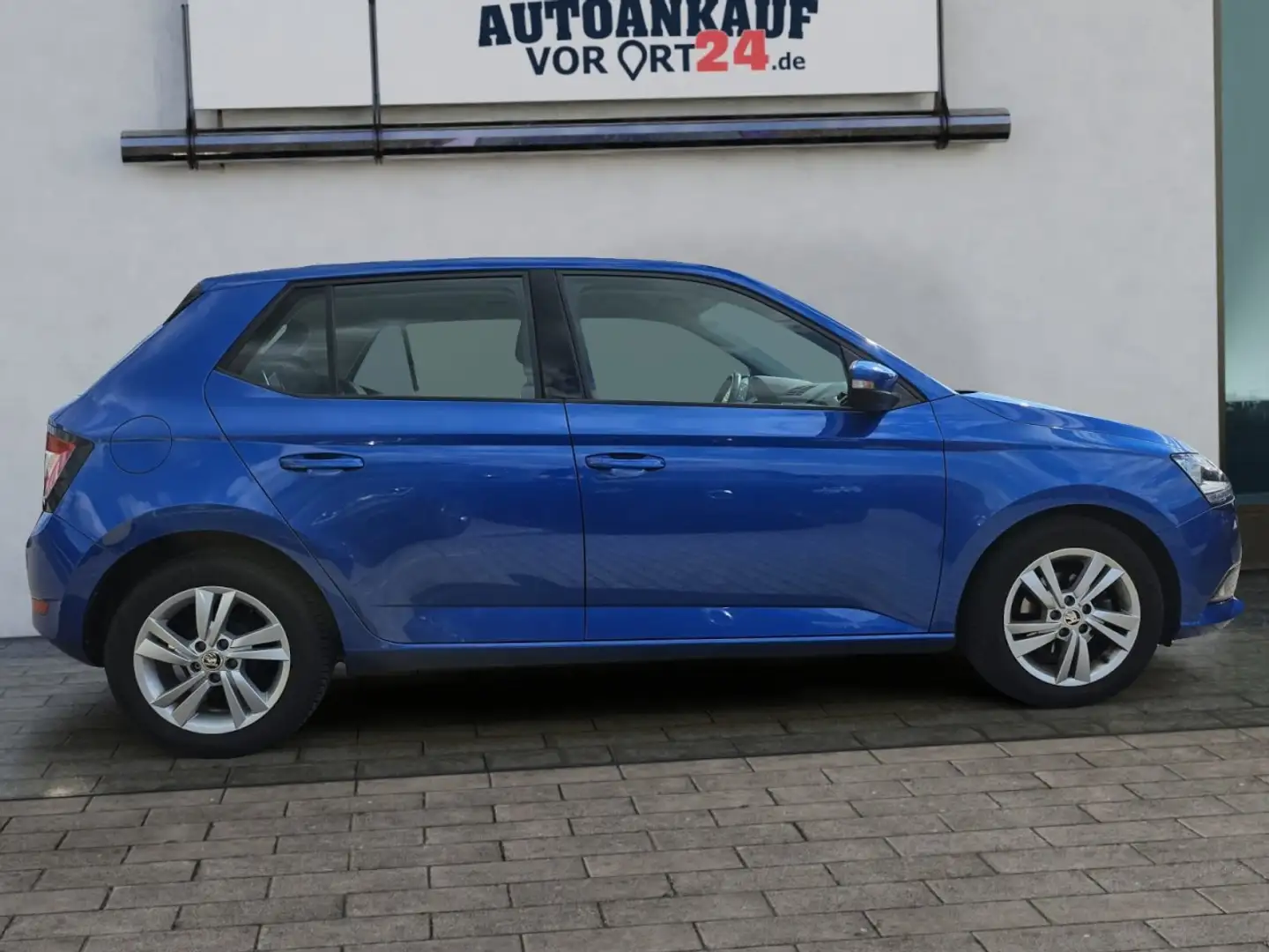 Skoda Fabia Ambition 1.0 * Alu*Klima*PDC*Kamera* Klima Blau - 2