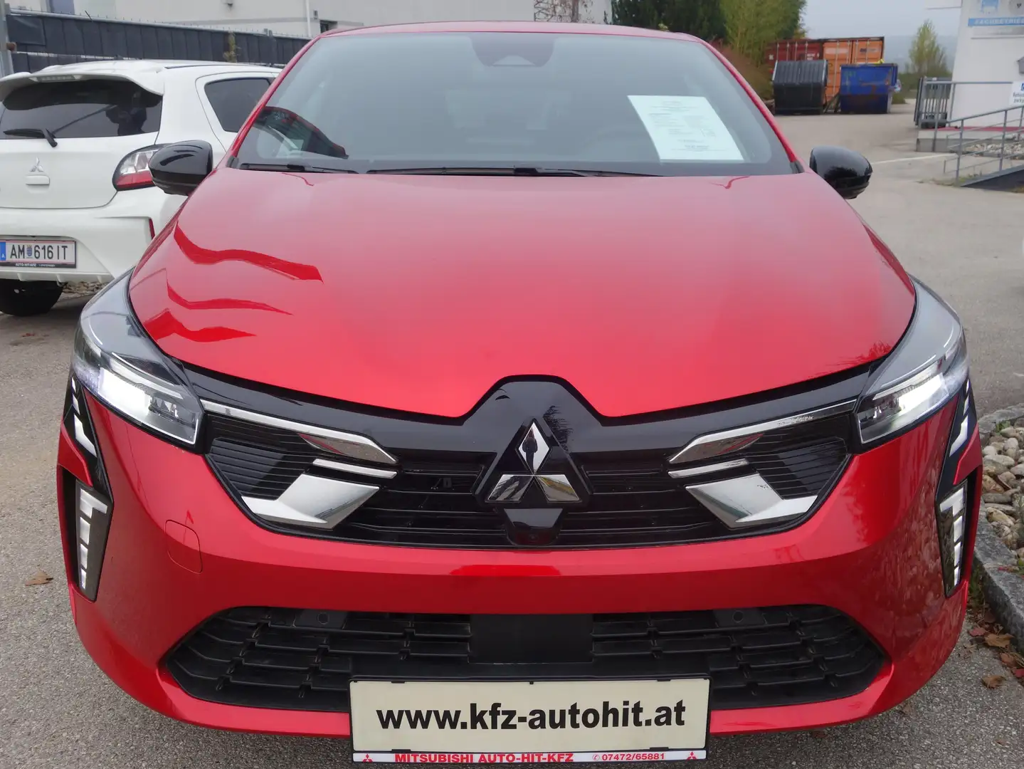 Mitsubishi Colt 1,6 HEV Diamond Automatik ***VOLLAUSSTATTUNG*** Rood - 2